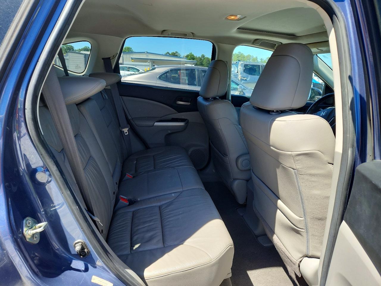 2014 Honda Cr-v Exl Blue vin: 2HKRM4H79EH655949