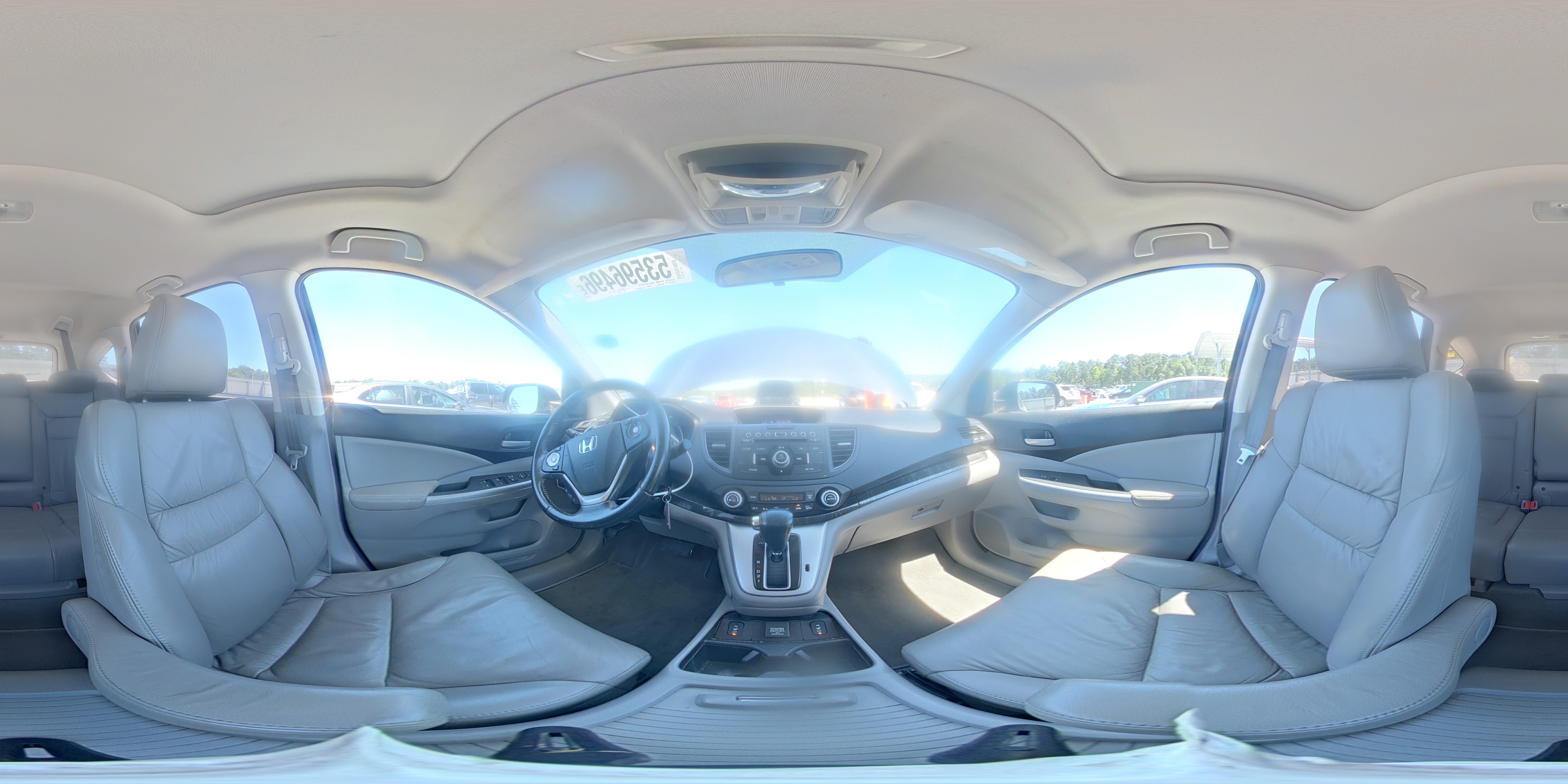 2014 Honda Cr-v Exl Blue vin: 2HKRM4H79EH655949