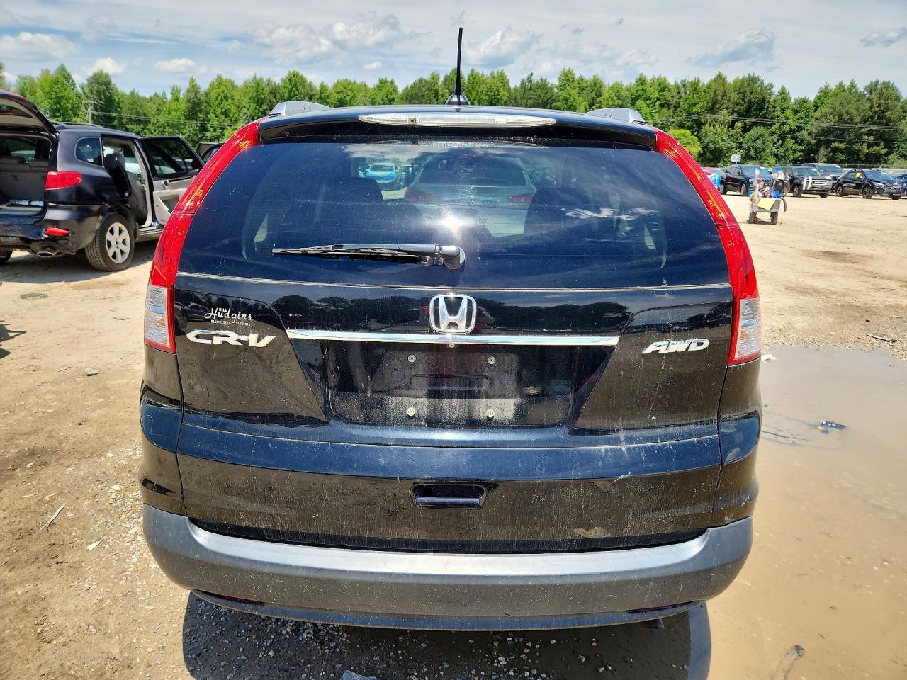 2014 Honda Cr-v Black vin: 2HKRM4H79EH664411