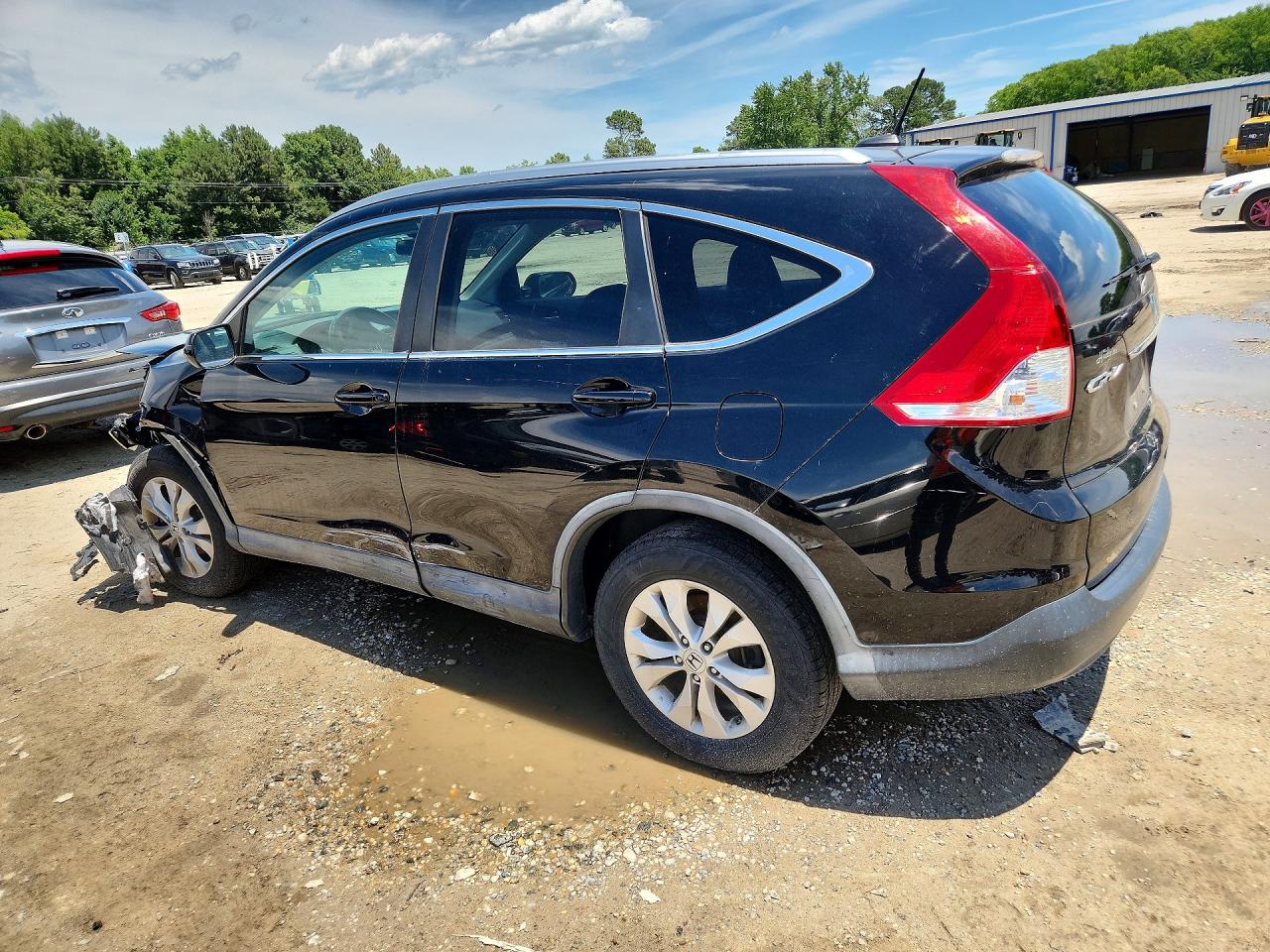 2014 Honda Cr-v Black vin: 2HKRM4H79EH664411