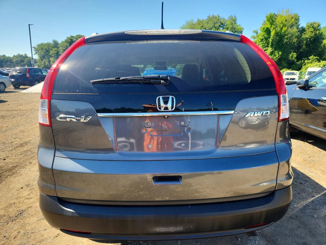 2014 Honda Cr-v Exl Gray vin: 2HKRM4H79EH669754
