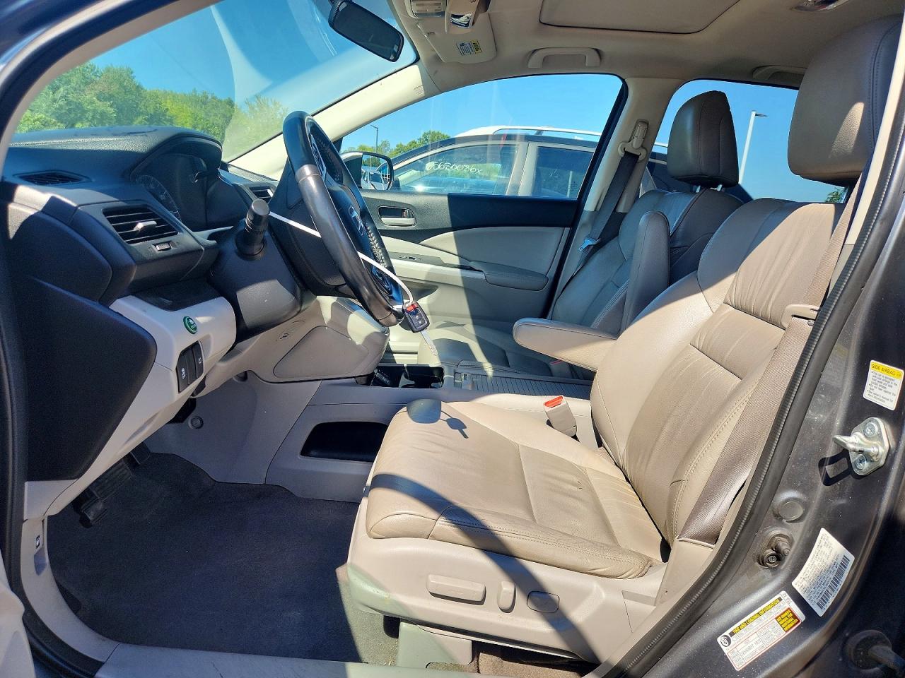 2014 Honda Cr-v Exl Gray vin: 2HKRM4H79EH669754