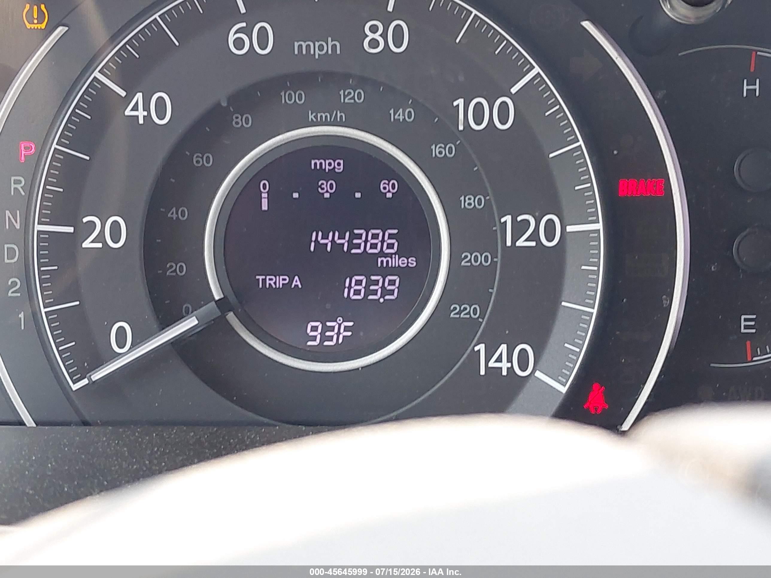 2014 Honda Cr-v Ex-l Gray vin: 2HKRM4H79EH683850
