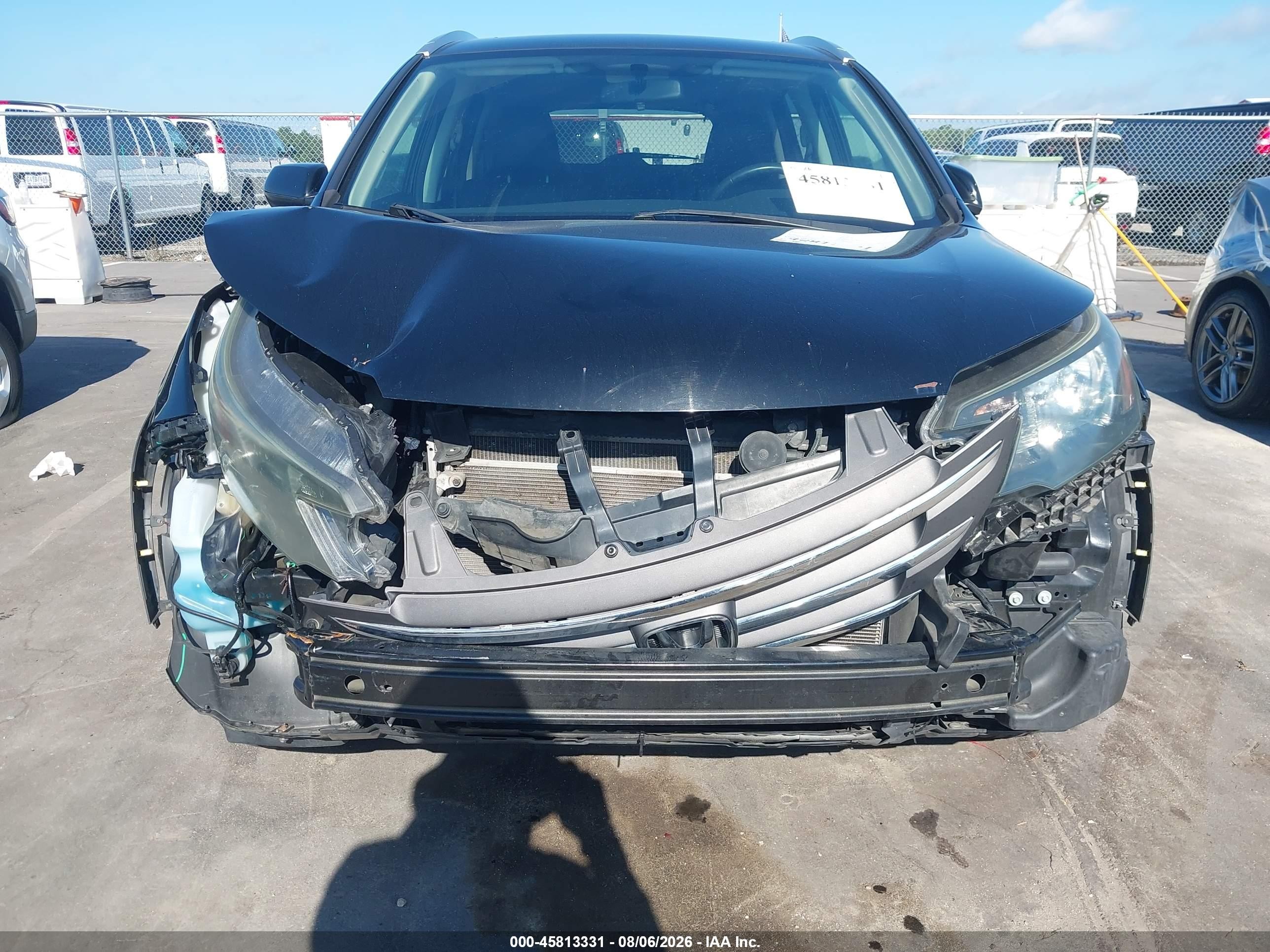 2014 Honda Cr-v Ex-l Черный vin: 2HKRM4H79EH685551