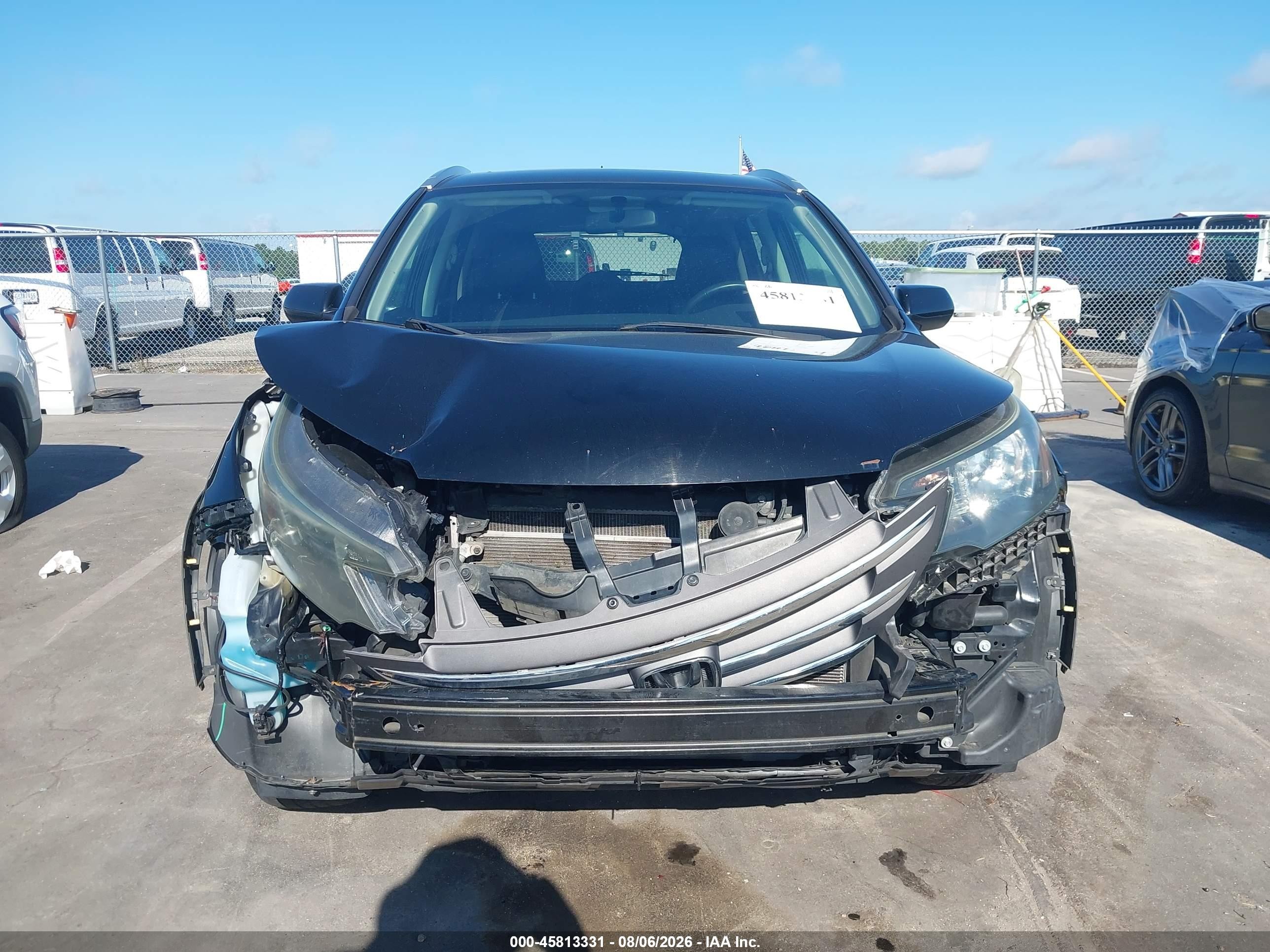 2014 Honda Cr-v Ex-l Черный vin: 2HKRM4H79EH685551