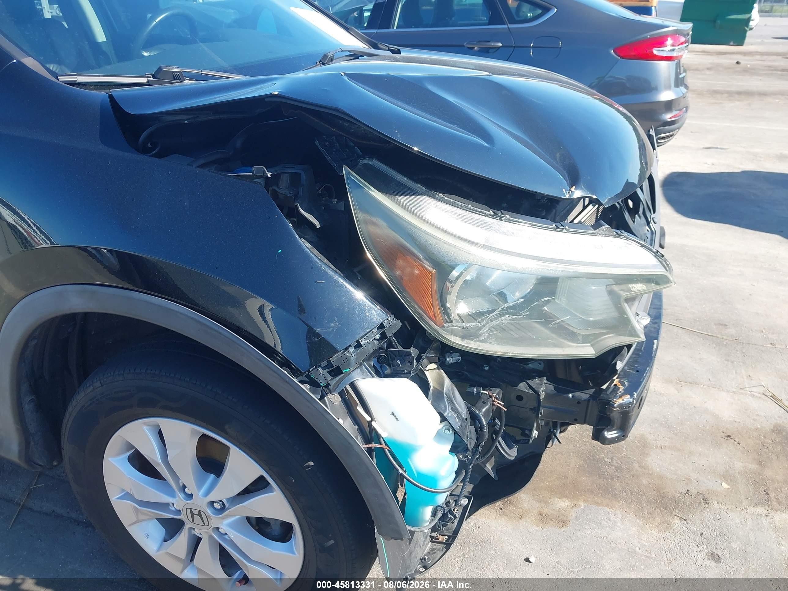 2014 Honda Cr-v Ex-l Черный vin: 2HKRM4H79EH685551