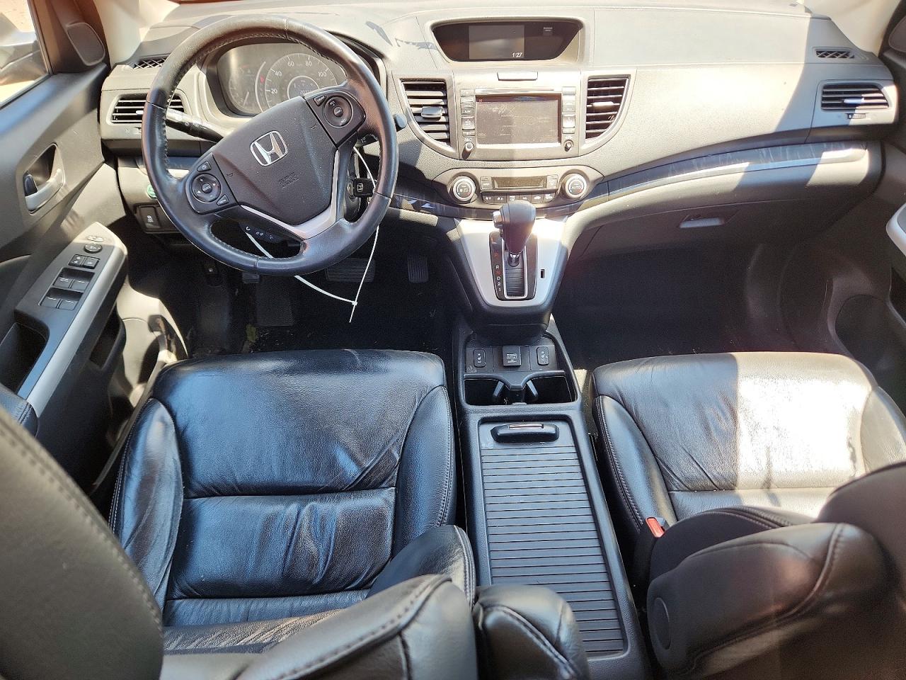 2014 Honda Cr-v Exl Brown vin: 2HKRM4H79EH691625