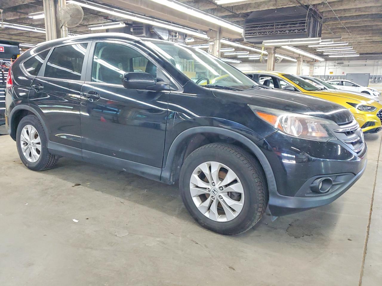 2014 Honda Cr-v Exl Black vin: 2HKRM4H79EH705247