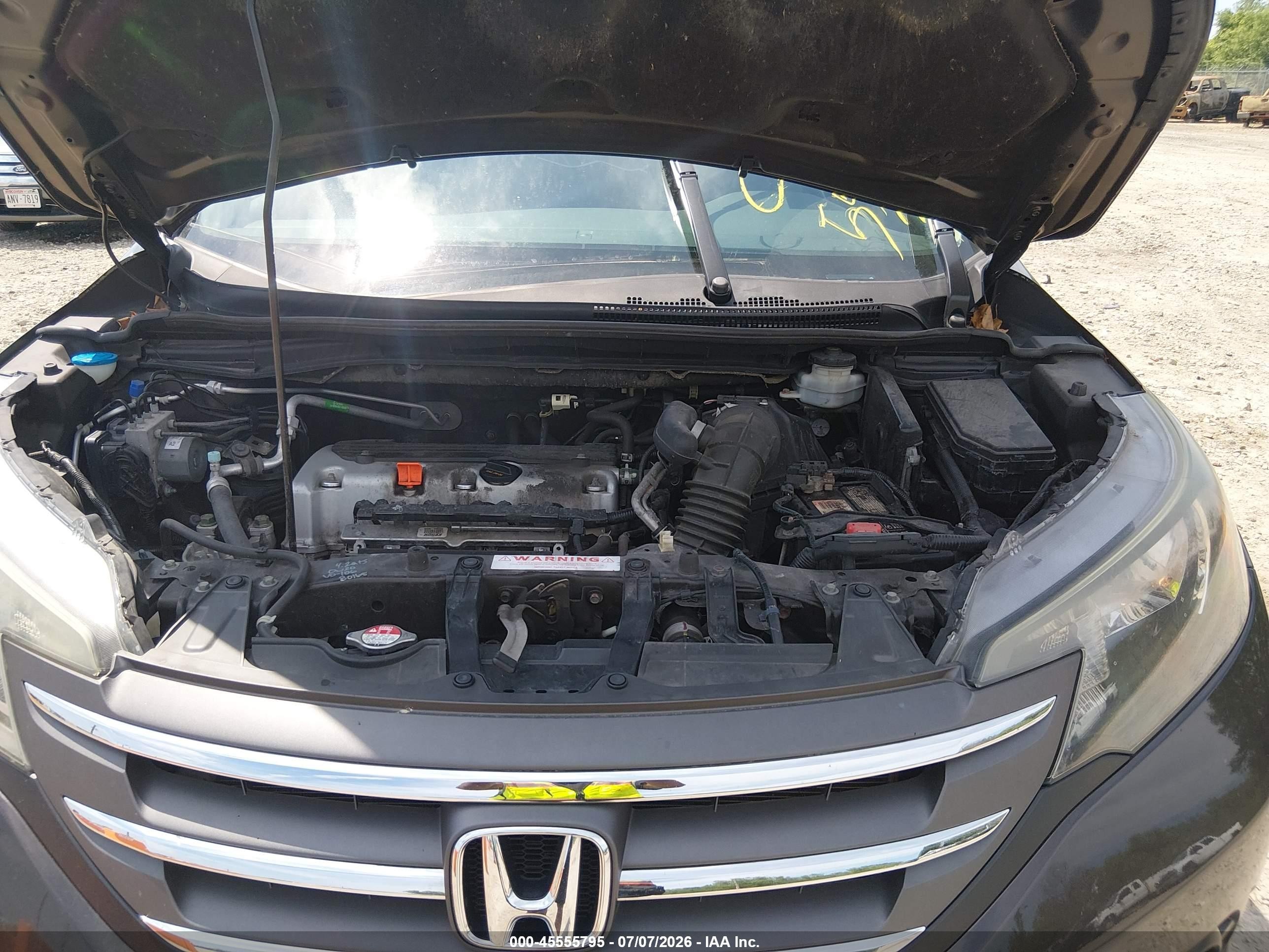 2014 Honda Cr-v Ex-l vin: 2HKRM4H79EH723392