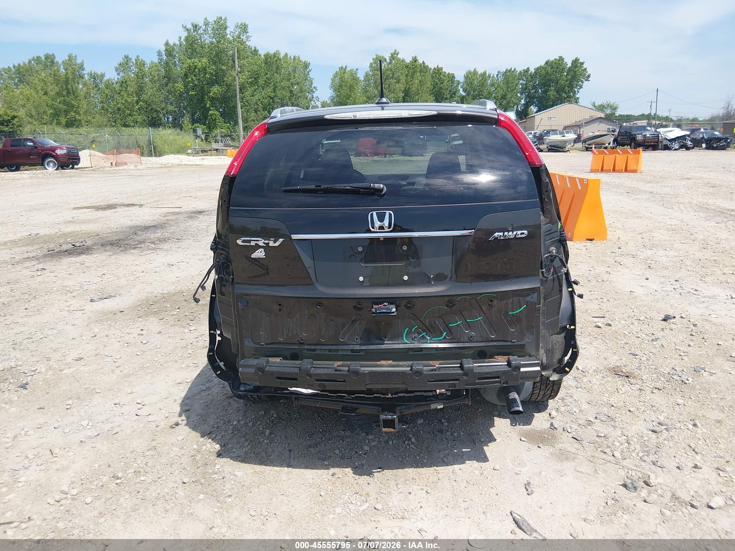 2014 Honda Cr-v Ex-l vin: 2HKRM4H79EH723392