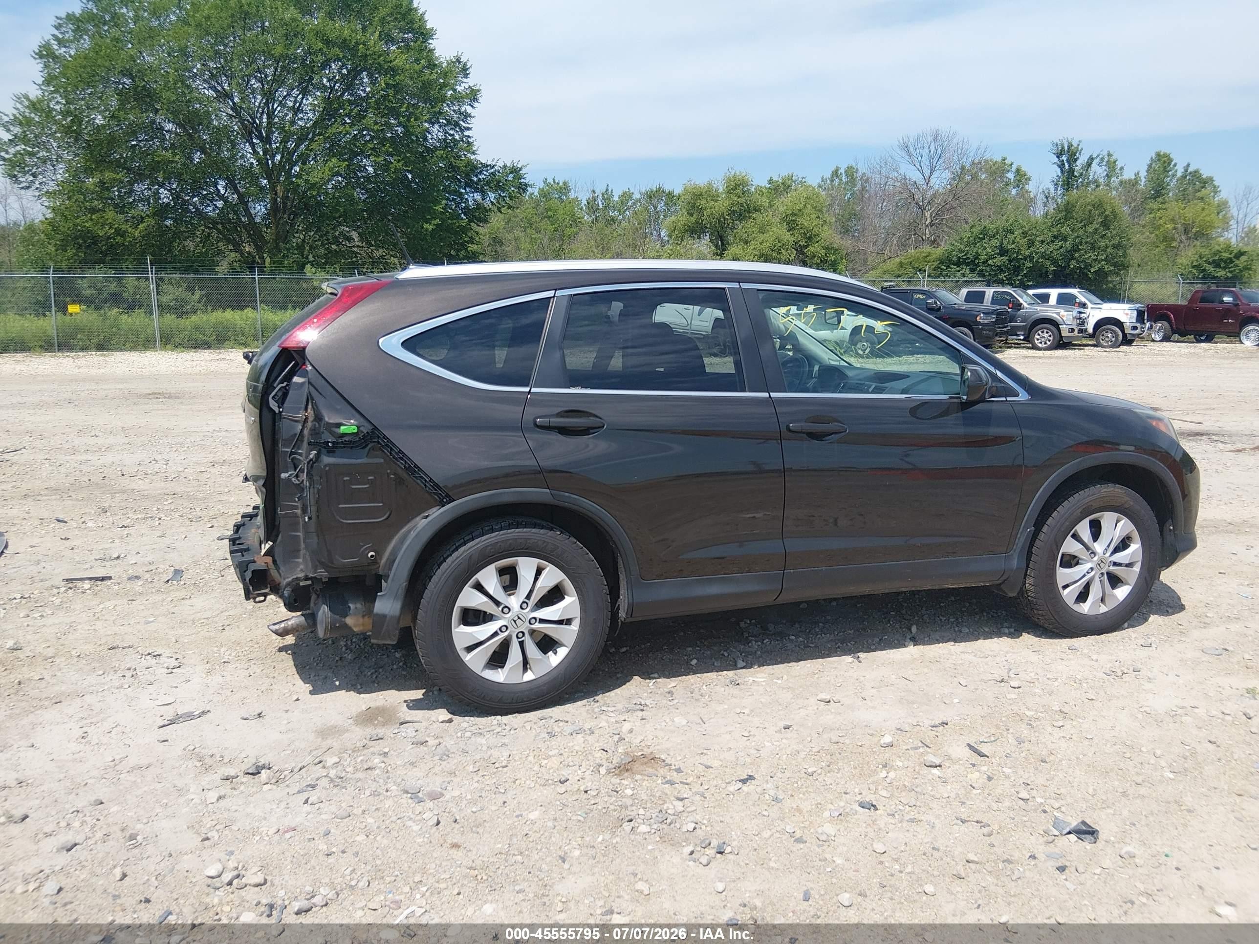 2014 Honda Cr-v Ex-l vin: 2HKRM4H79EH723392