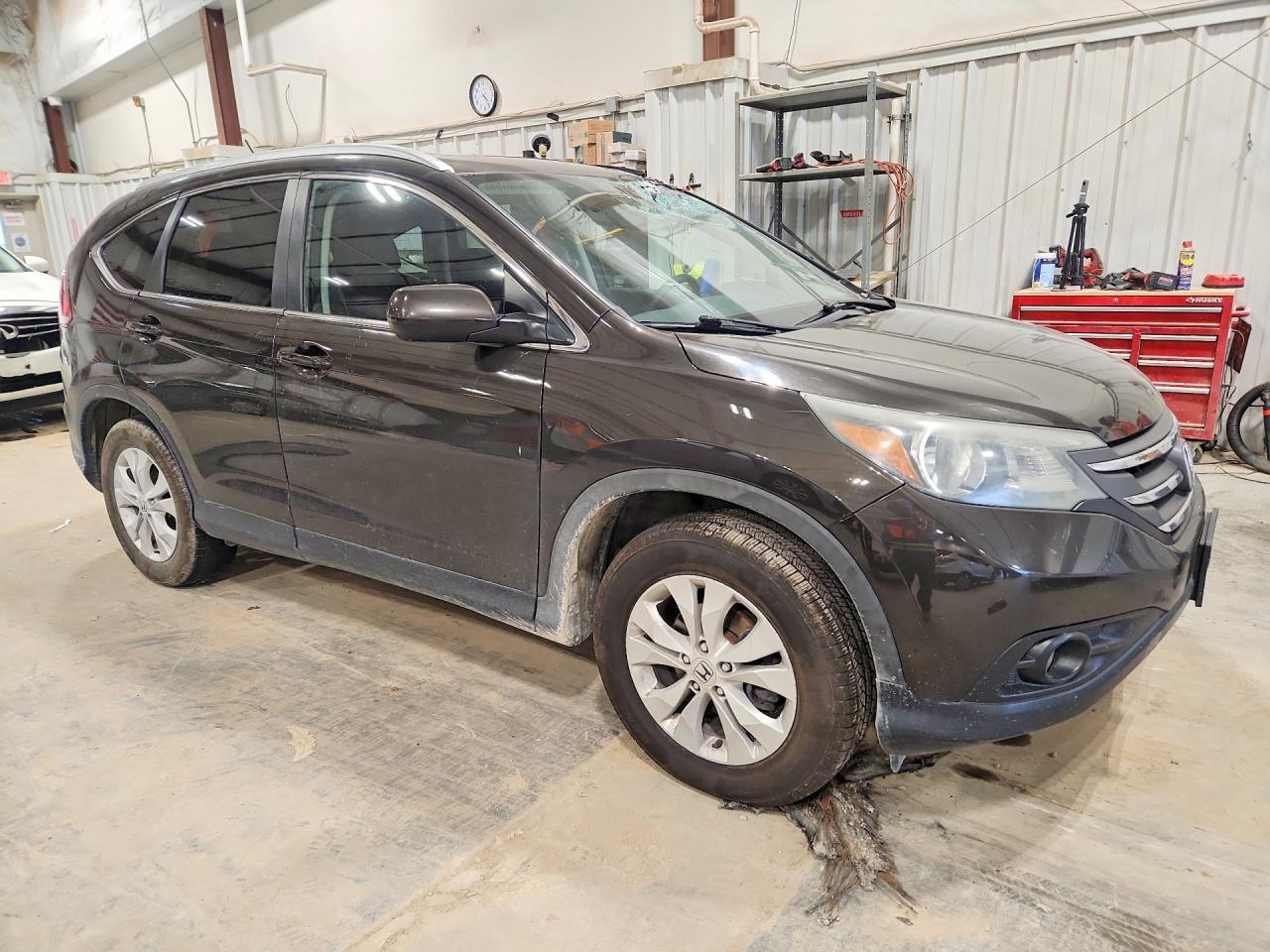 2014 Honda Cr-v Exl Серый vin: 2HKRM4H79EH723490