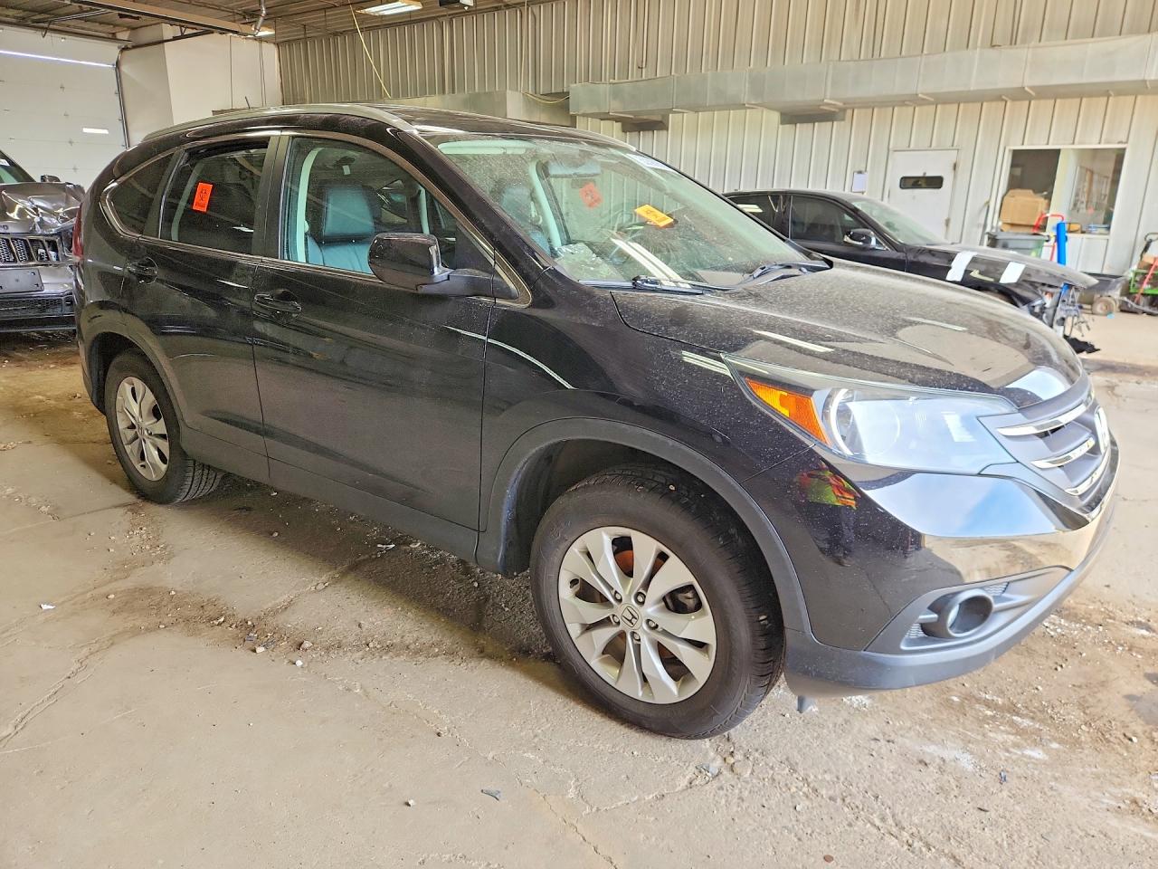 2014 Honda Cr-v Black vin: 2HKRM4H79EH724347