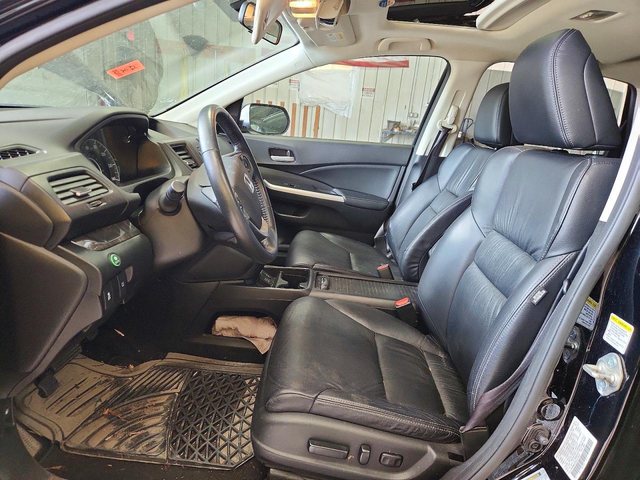 2014 Honda Cr-v Black vin: 2HKRM4H79EH724347