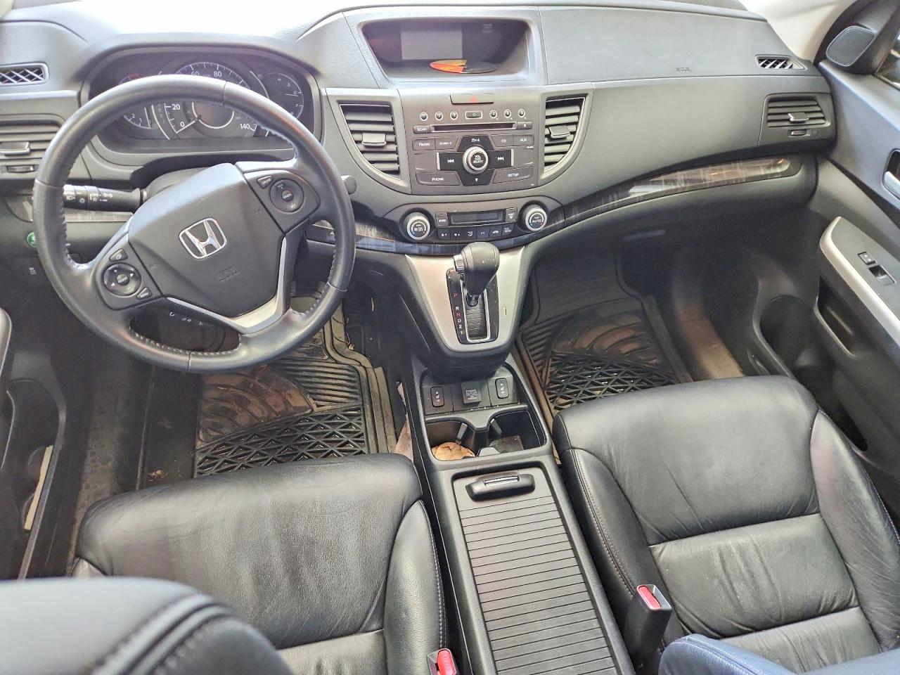 2014 Honda Cr-v Black vin: 2HKRM4H79EH724347