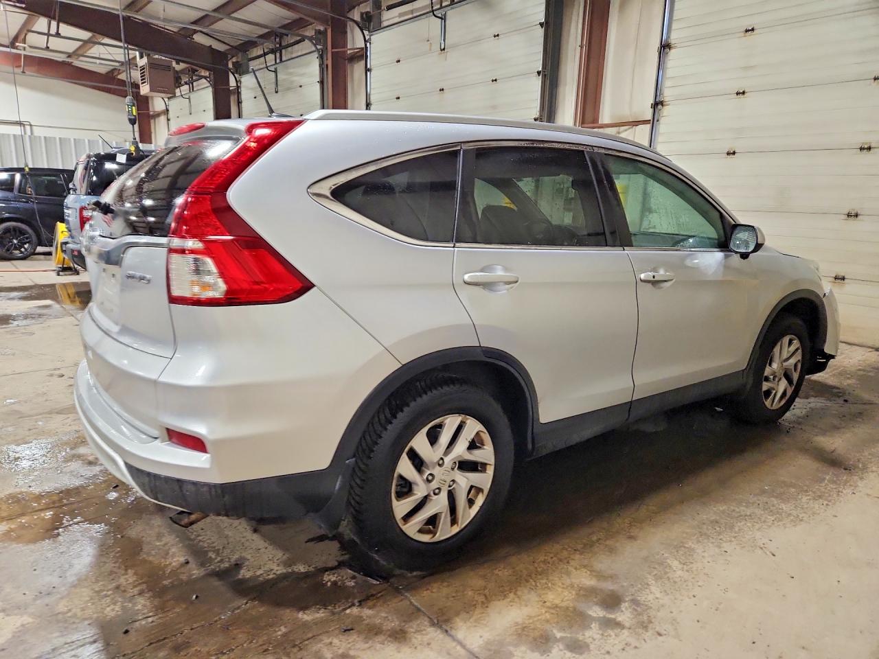 2015 Honda Cr-v Exl Silver vin: 2HKRM4H79FH601486