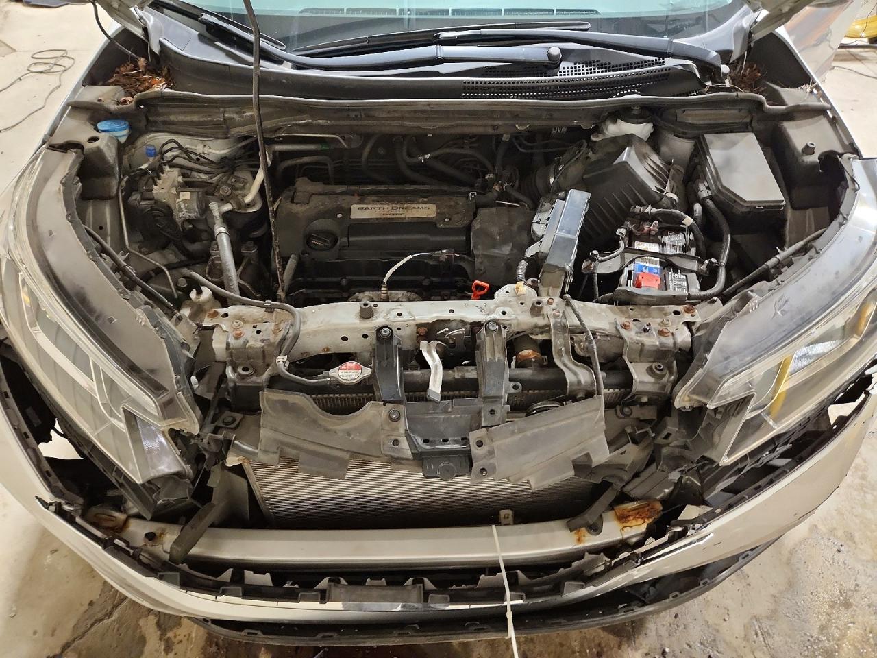 2015 Honda Cr-v Exl Silver vin: 2HKRM4H79FH601486