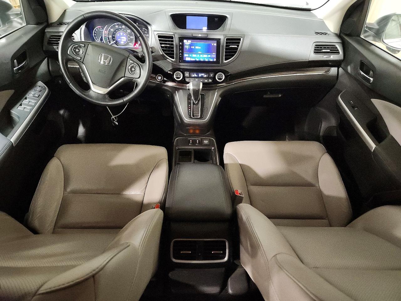 2015 Honda Cr-v Exl Silver vin: 2HKRM4H79FH601486