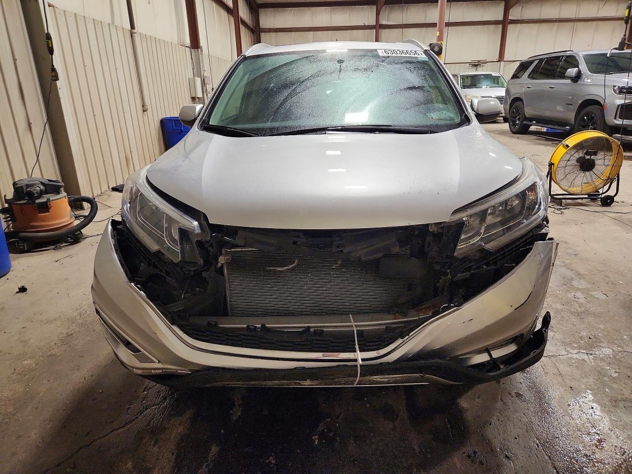 2015 Honda Cr-v Exl Silver vin: 2HKRM4H79FH601486