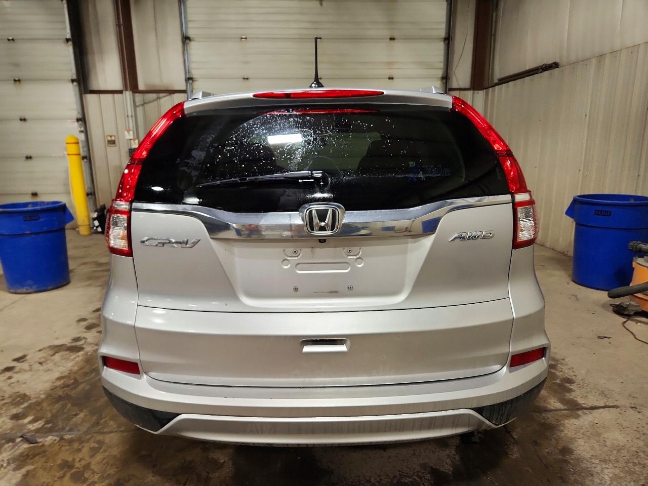 2015 Honda Cr-v Exl Silver vin: 2HKRM4H79FH601486