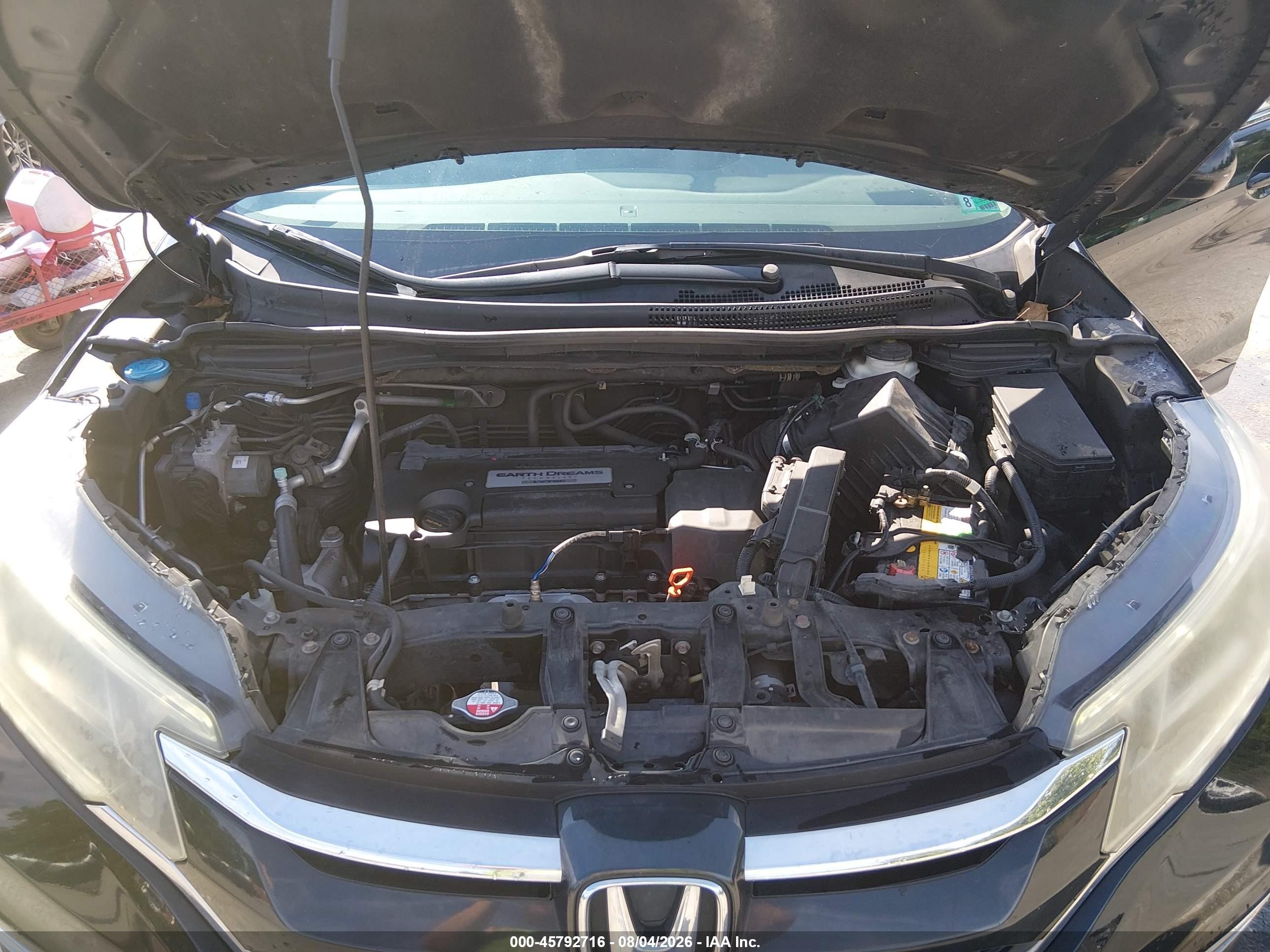 2015 Honda Cr-v Ex-l Черный vin: 2HKRM4H79FH613931