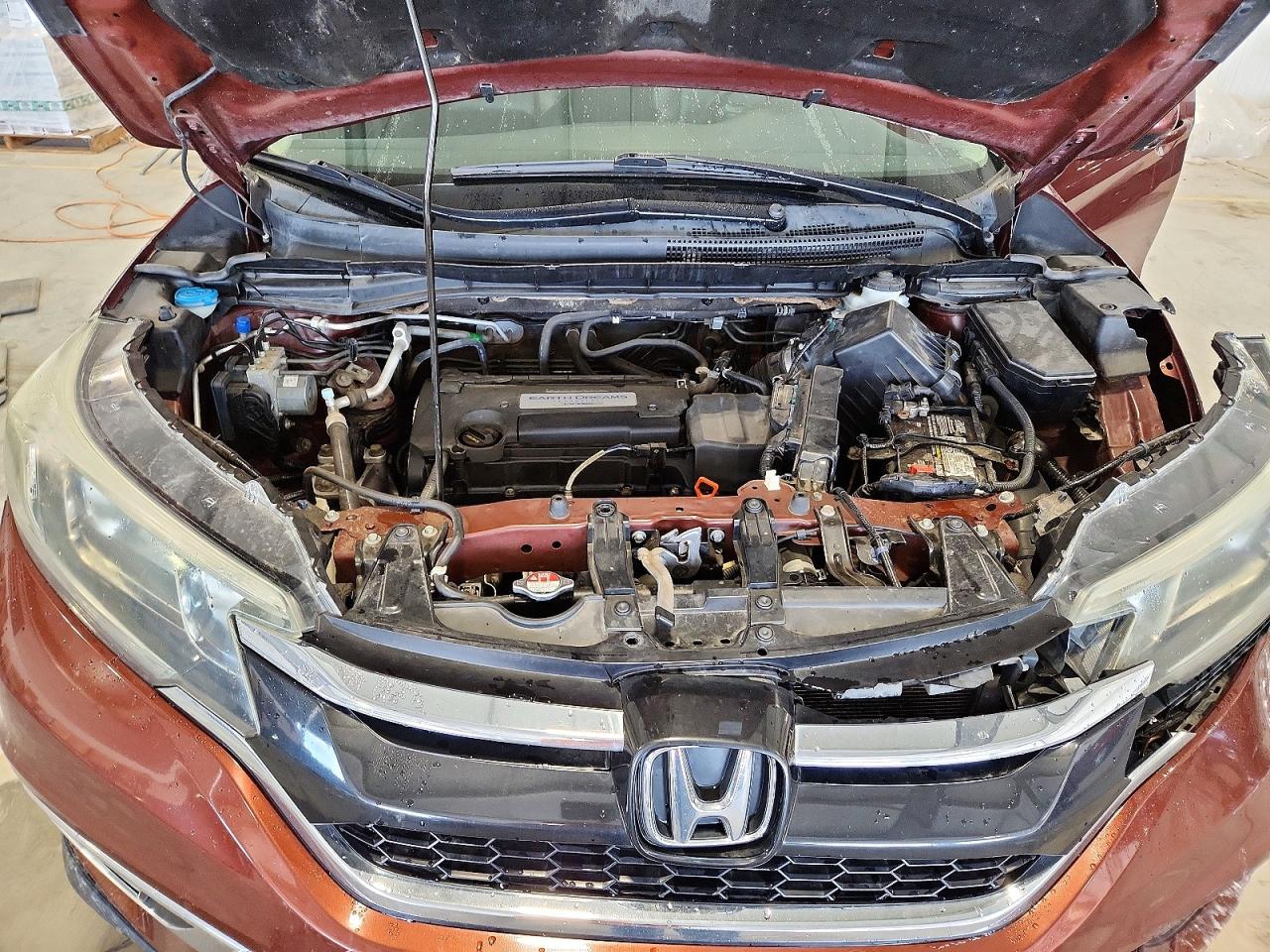 2015 Honda Cr-v Exl Brown vin: 2HKRM4H79FH616456
