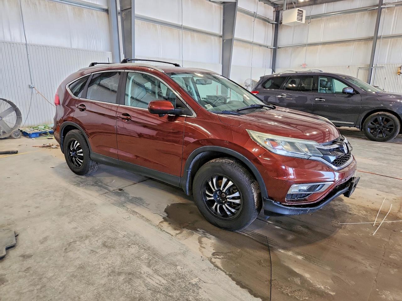 2015 Honda Cr-v Exl Brown vin: 2HKRM4H79FH616456