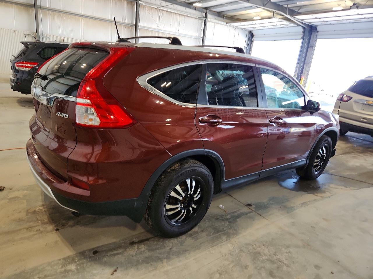 2015 Honda Cr-v Exl Brown vin: 2HKRM4H79FH616456