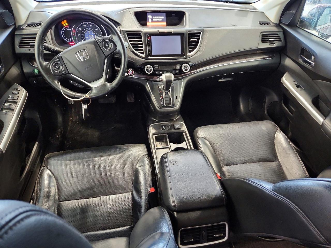 2015 Honda Cr-v Exl Brown vin: 2HKRM4H79FH616456