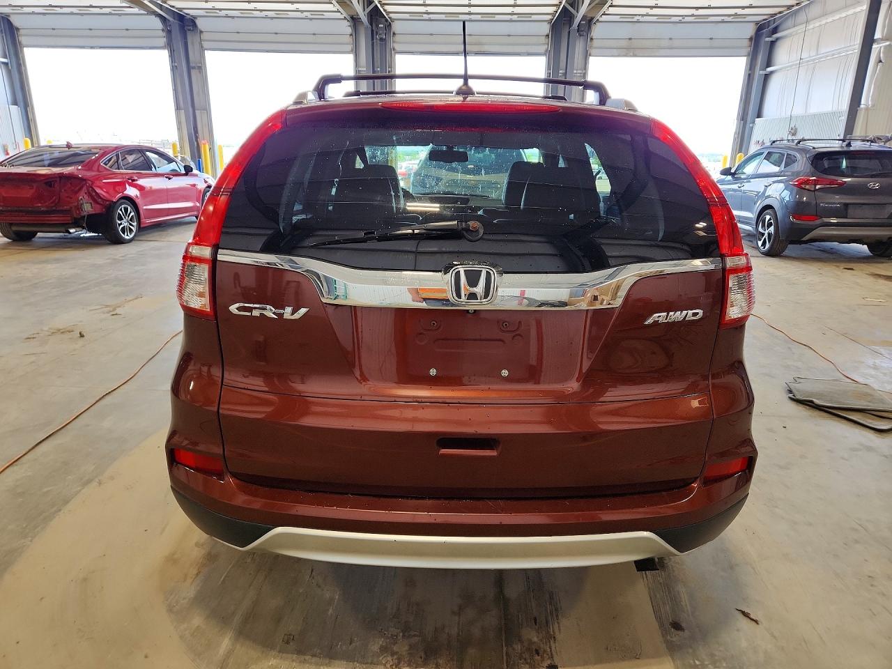 2015 Honda Cr-v Exl Brown vin: 2HKRM4H79FH616456