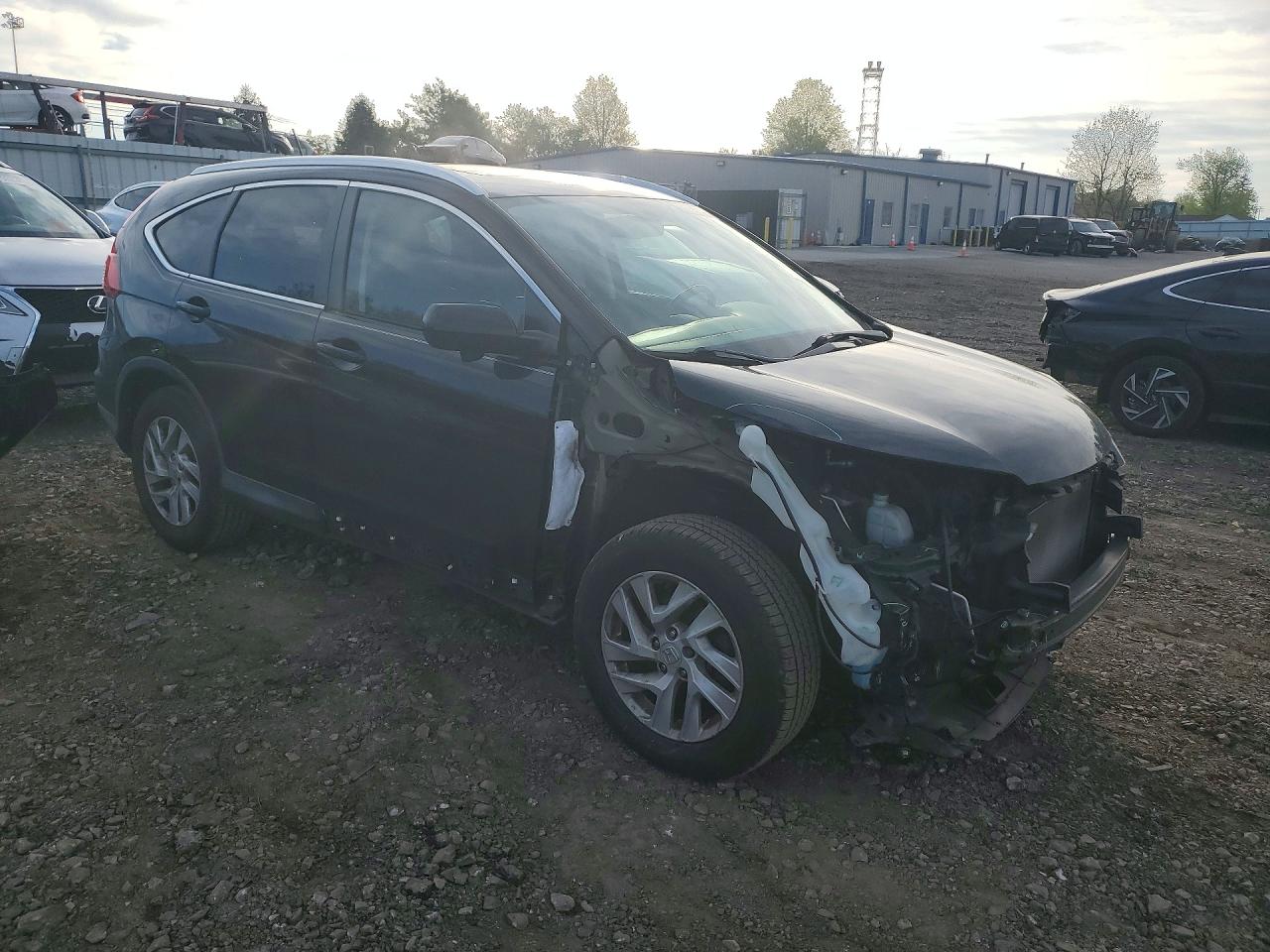 2015 Honda Cr-v Exl Black vin: 2HKRM4H79FH634763