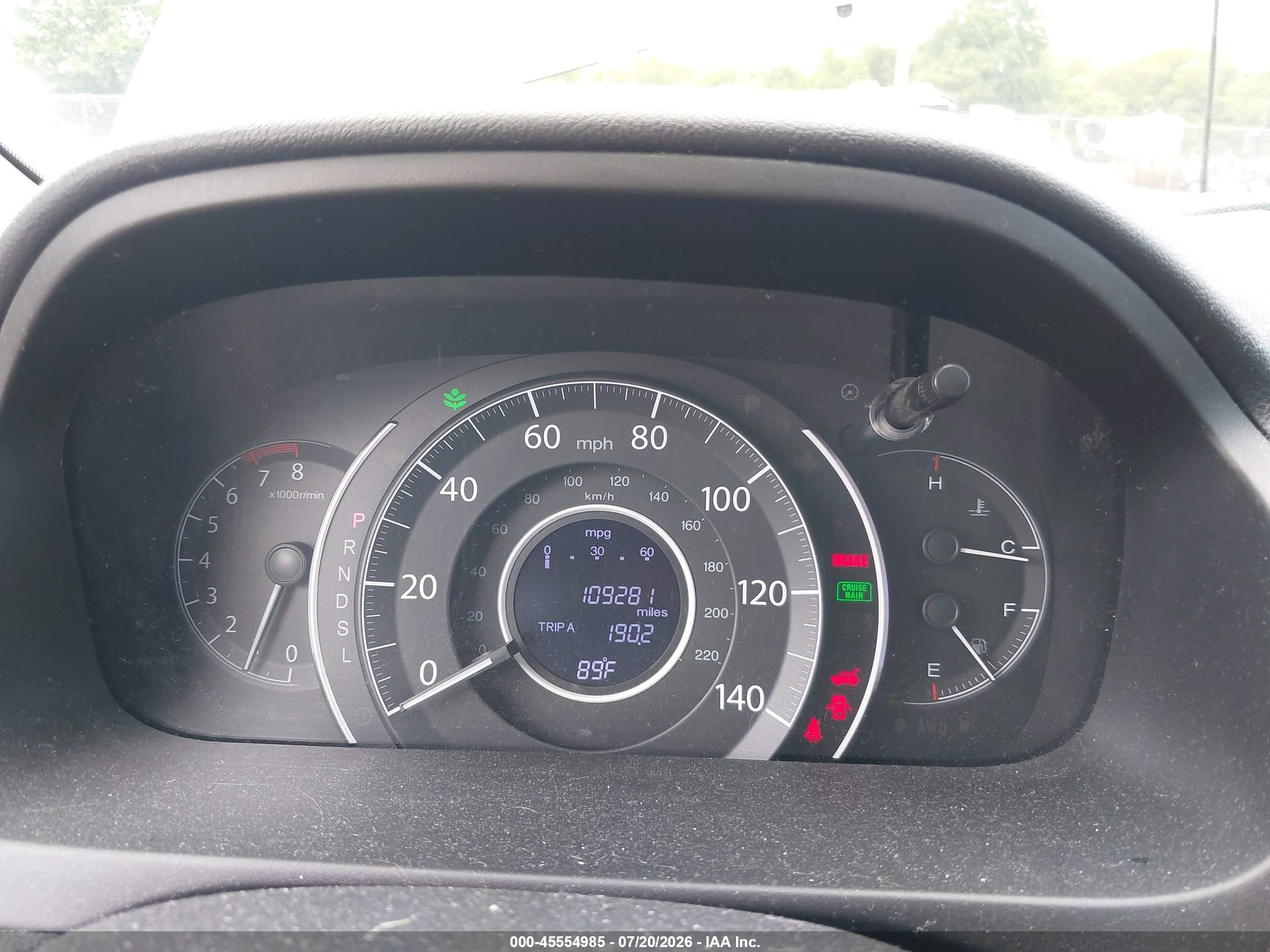 2015 Honda Cr-v Ex-l Синий vin: 2HKRM4H79FH658142
