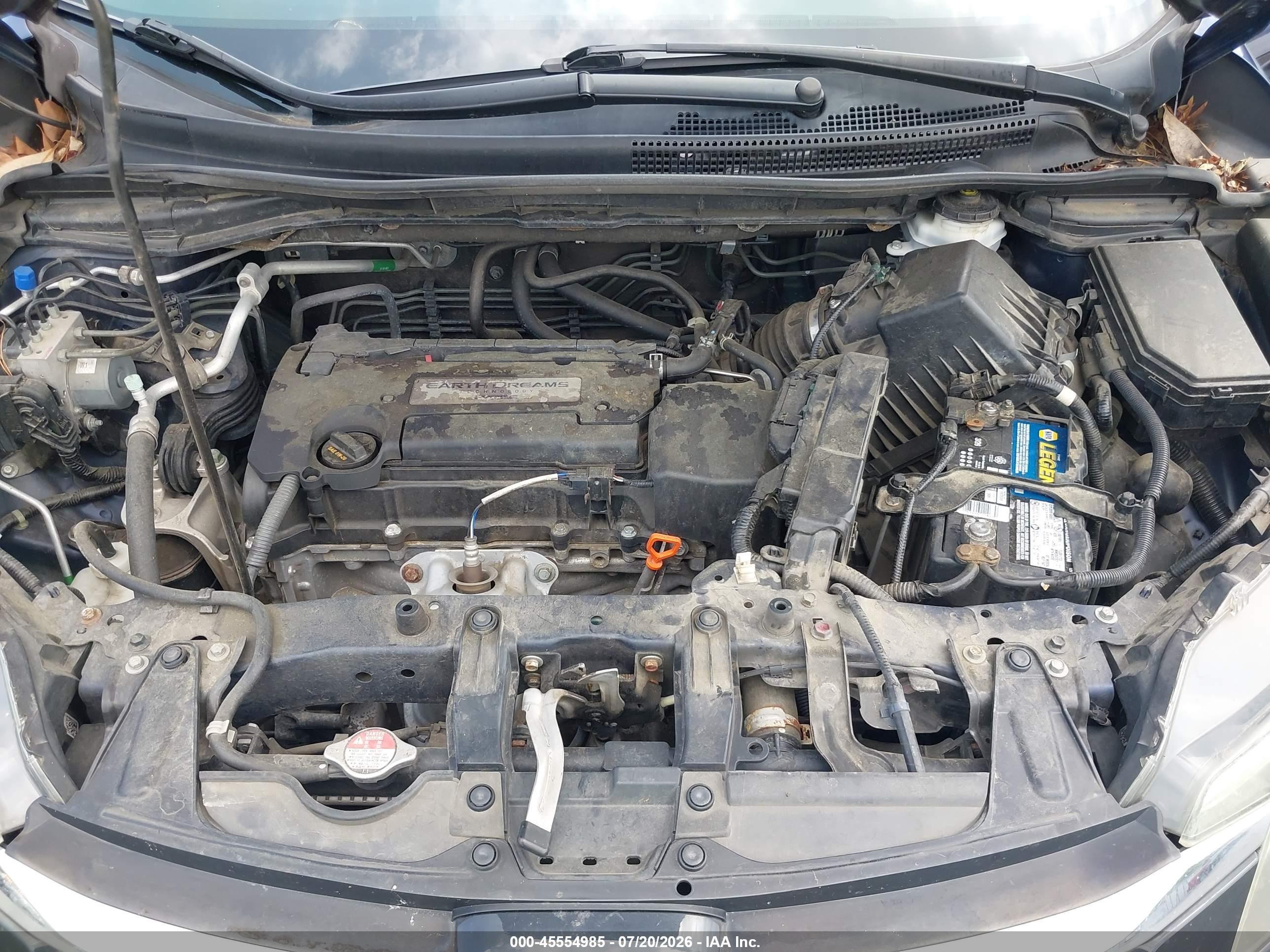 2015 Honda Cr-v Ex-l Синий vin: 2HKRM4H79FH658142