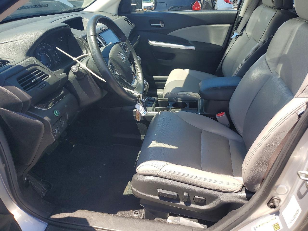2015 Honda Cr-v Exl Silver vin: 2HKRM4H79FH659971