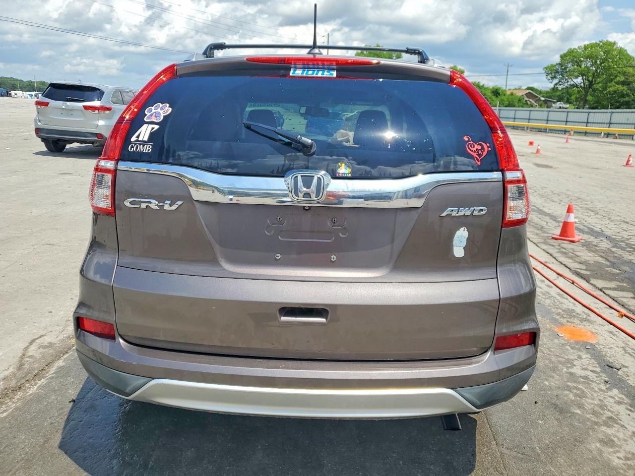 2015 Honda Cr-v Exl Gray vin: 2HKRM4H79FH676883