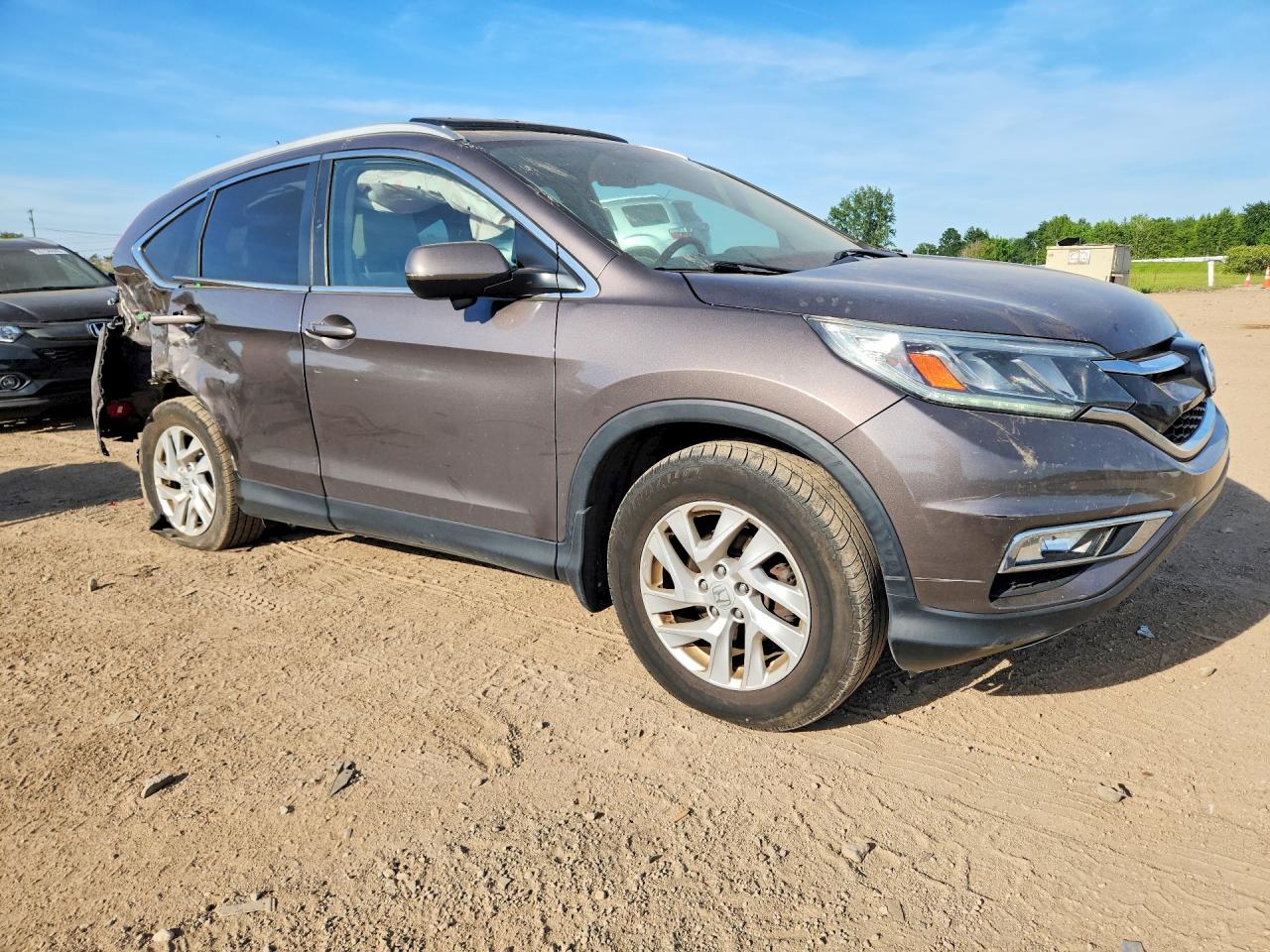 2016 Honda Cr-v Exl Коричневый vin: 2HKRM4H79GH620704