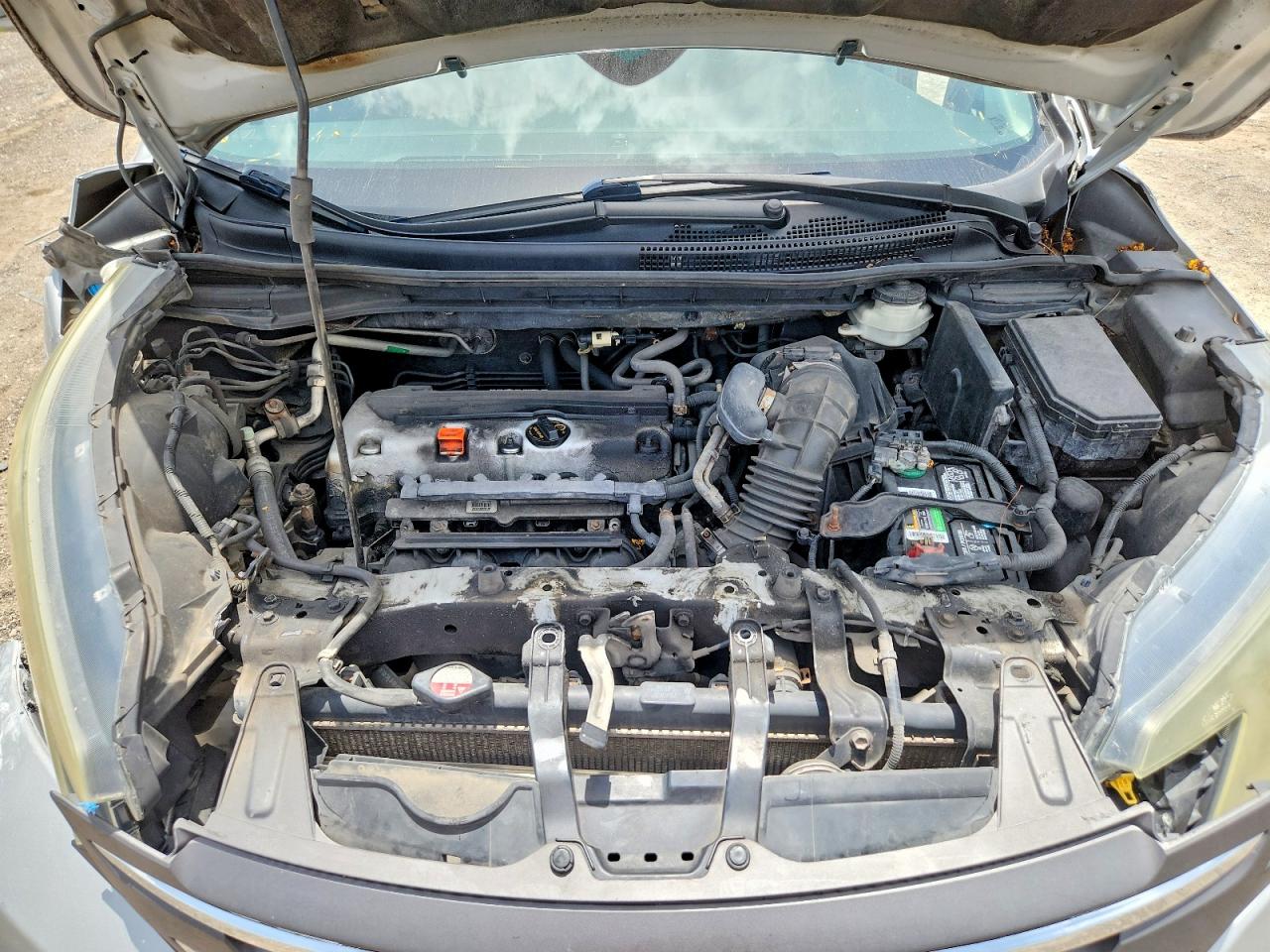 2012 Honda Cr-v Exl Silver vin: 2HKRM4H7XCH109707