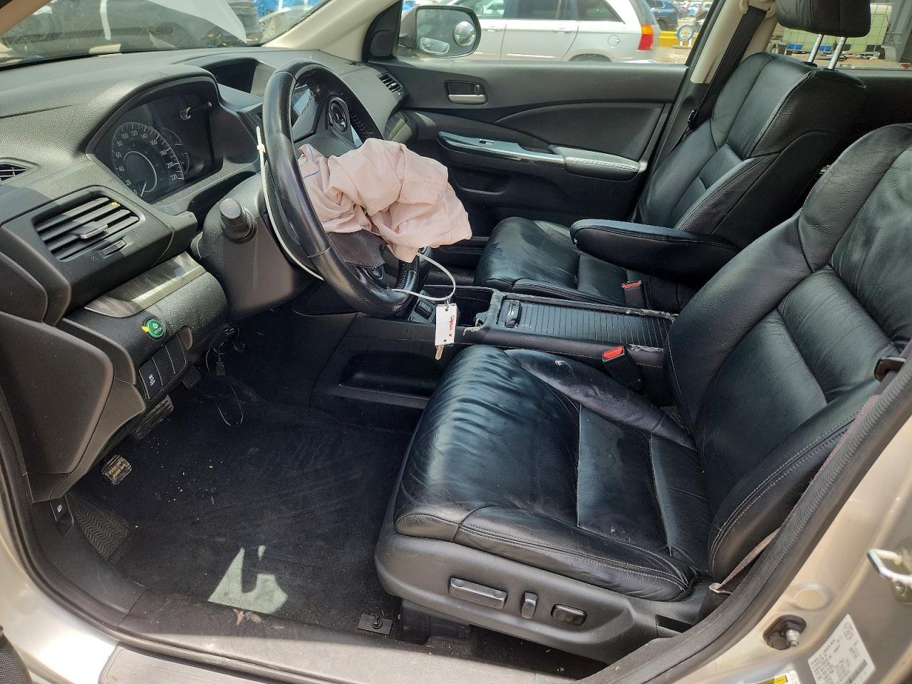 2012 Honda Cr-v Exl Silver vin: 2HKRM4H7XCH109707