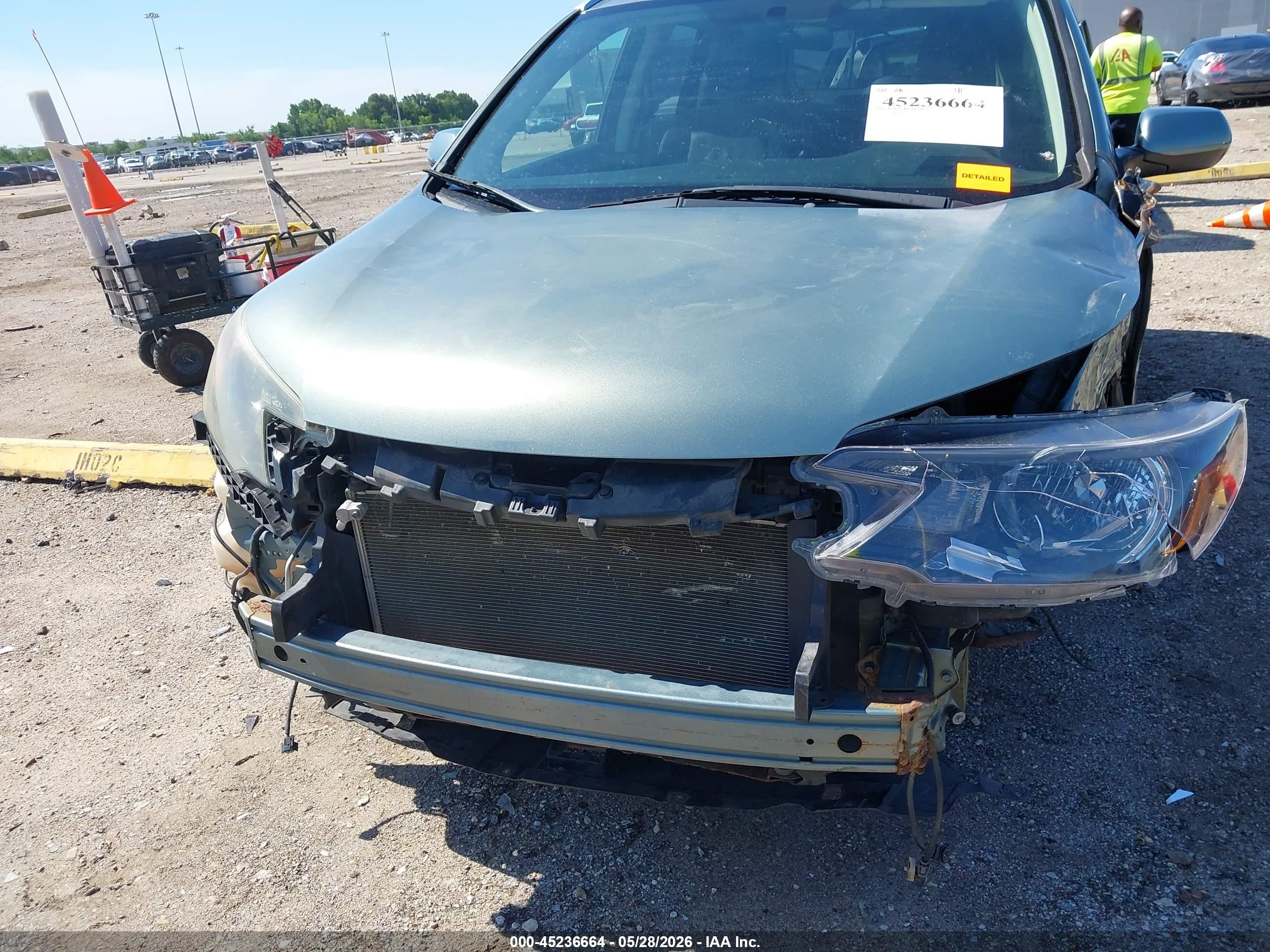 2012 Honda Cr-v Ex-l Green vin: 2HKRM4H7XCH601170