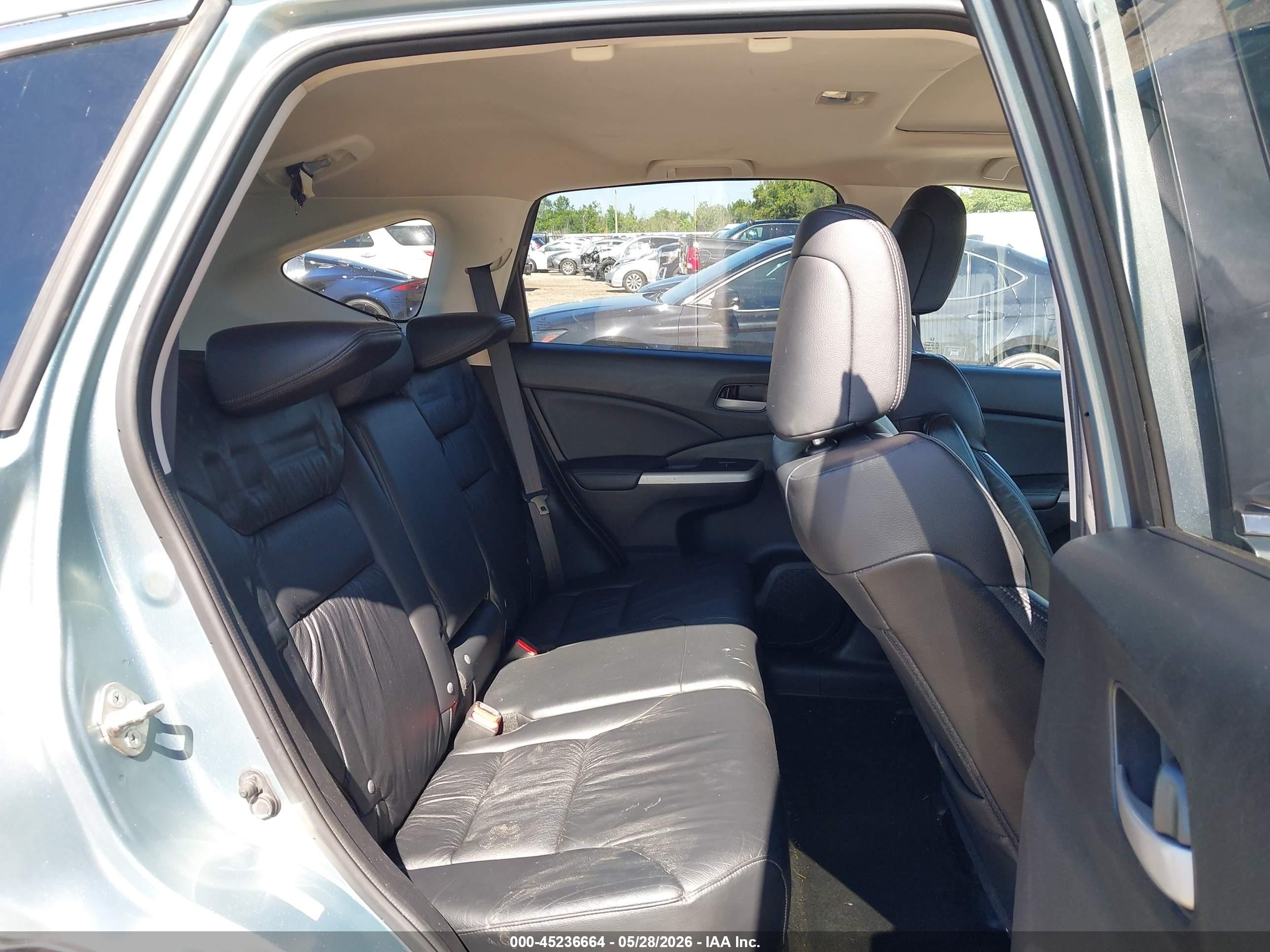 2012 Honda Cr-v Ex-l Green vin: 2HKRM4H7XCH601170