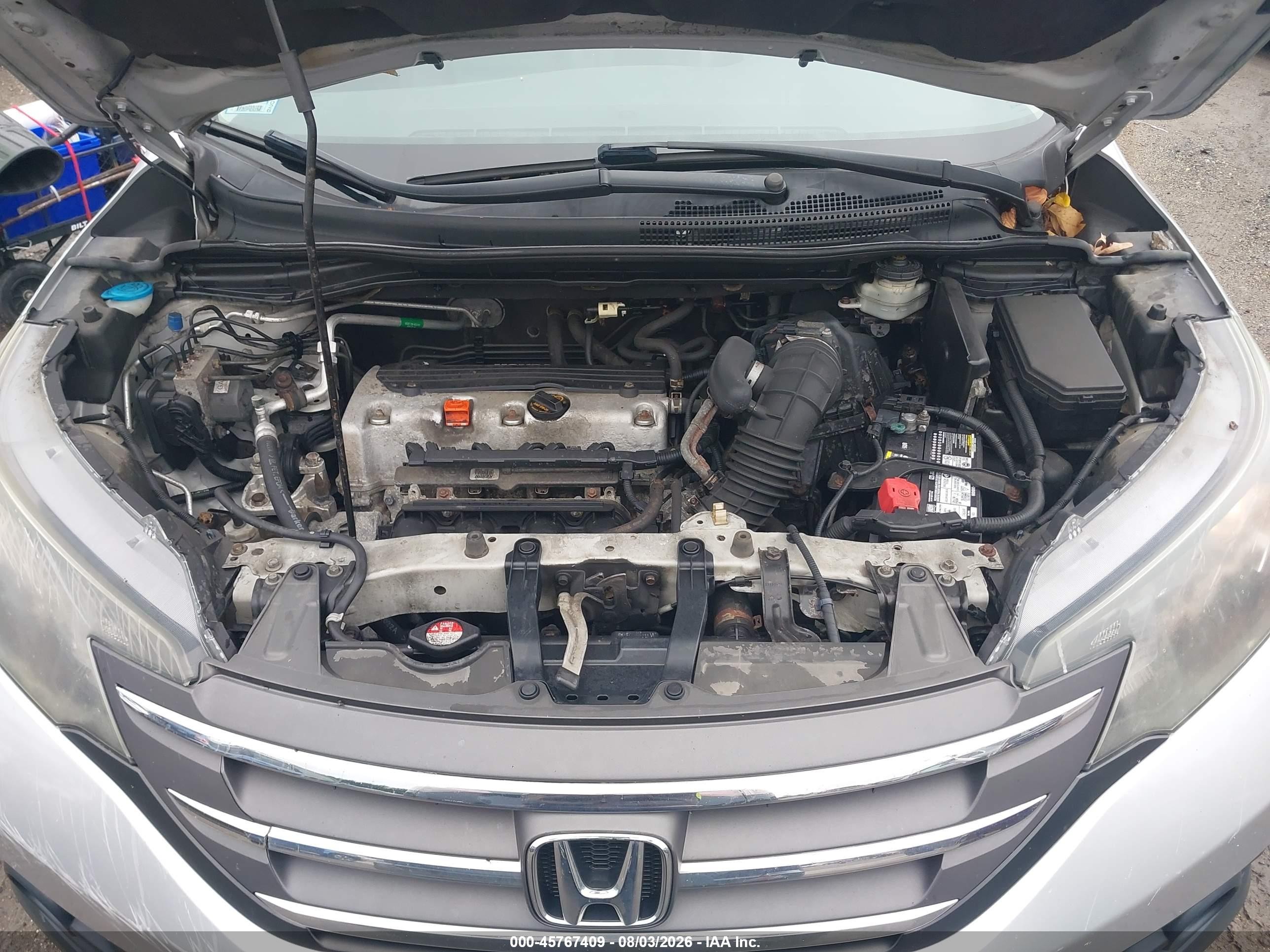 2012 Honda Cr-v Ex-l Silver vin: 2HKRM4H7XCH628613