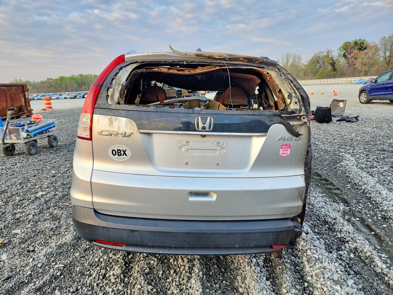 2012 Honda Cr-v Silver vin: 2HKRM4H7XCH632516