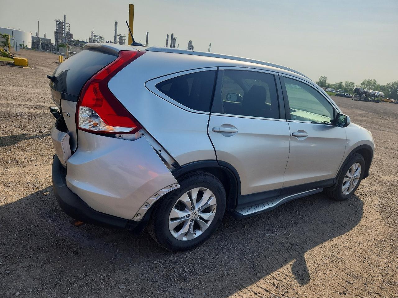 2013 Honda Cr-v Exl Silver vin: 2HKRM4H7XDH104590