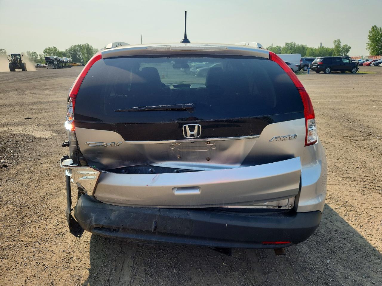 2013 Honda Cr-v Exl Silver vin: 2HKRM4H7XDH104590