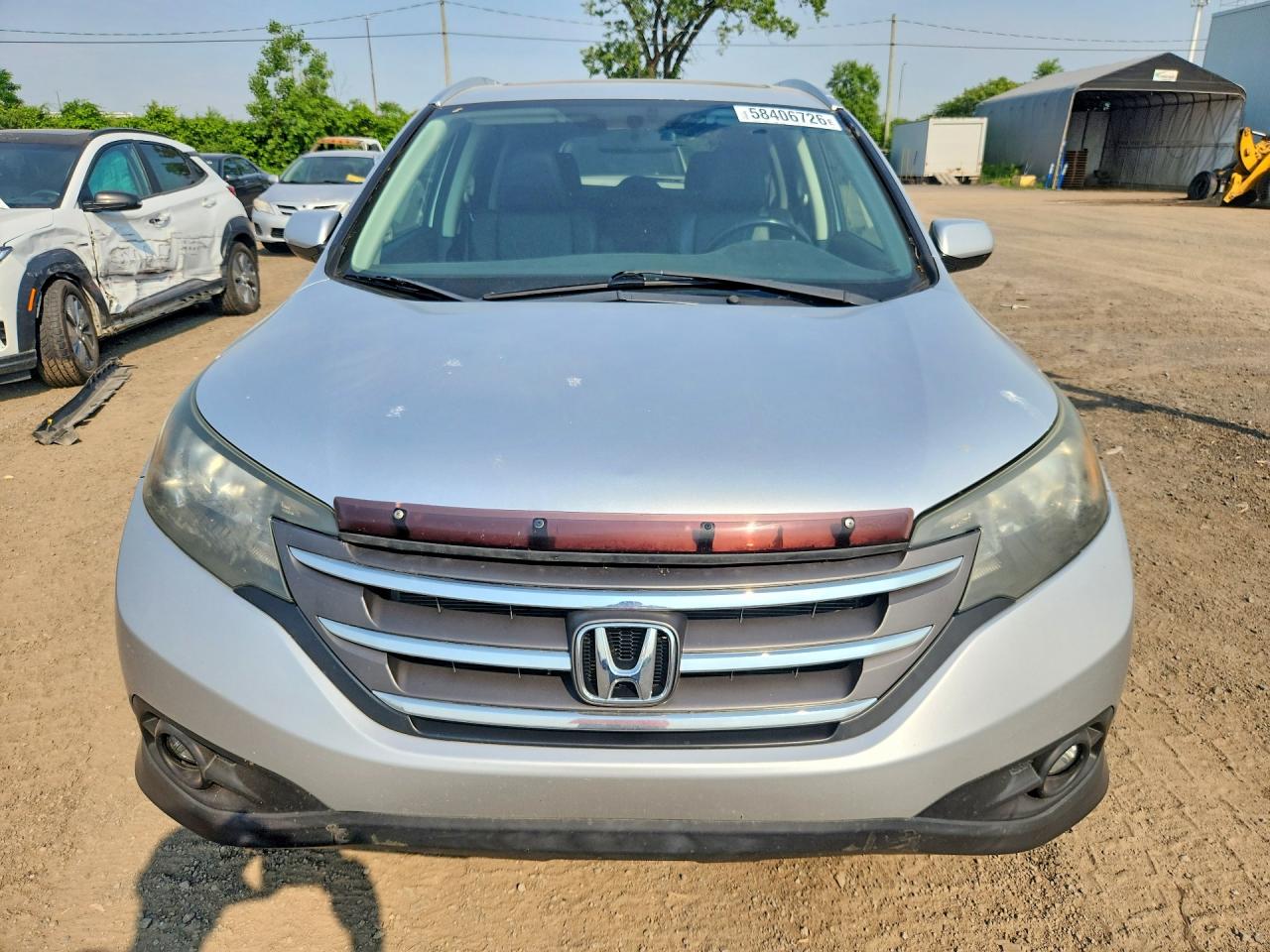 2013 Honda Cr-v Exl Silver vin: 2HKRM4H7XDH104590