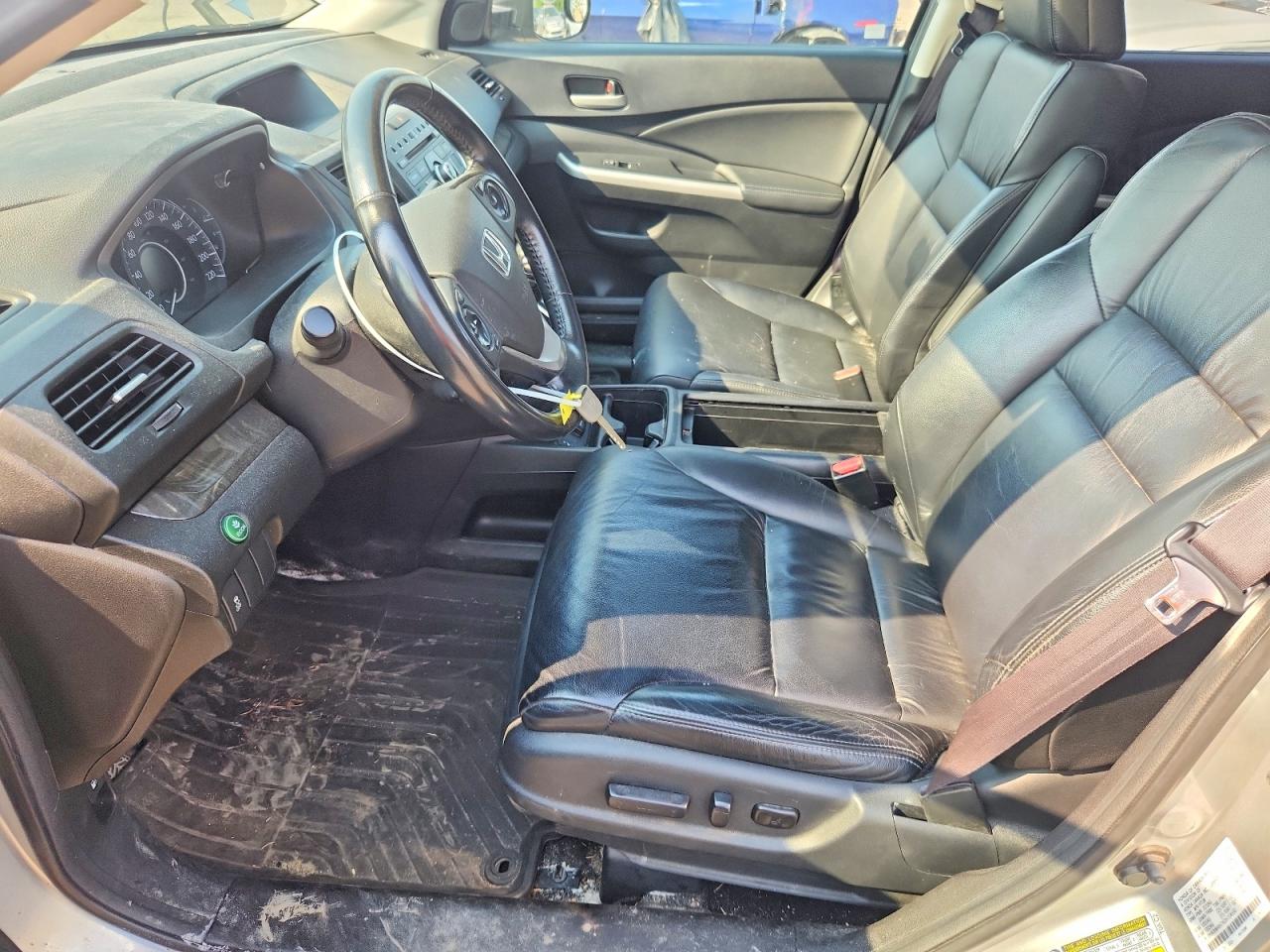 2013 Honda Cr-v Exl Silver vin: 2HKRM4H7XDH104590