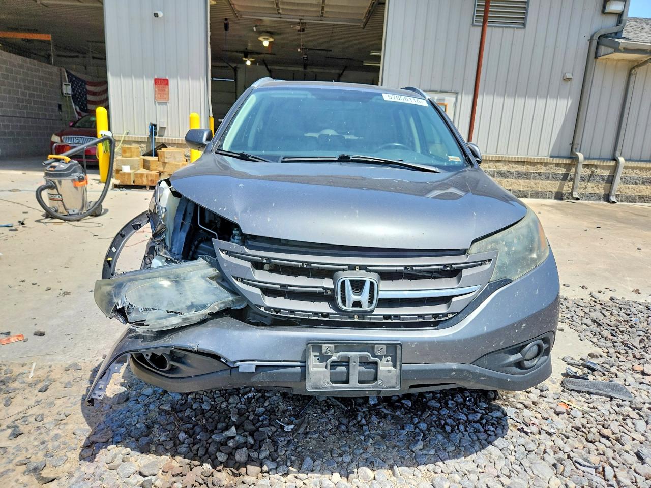 2013 Honda Cr-v Exl Gray vin: 2HKRM4H7XDH602093