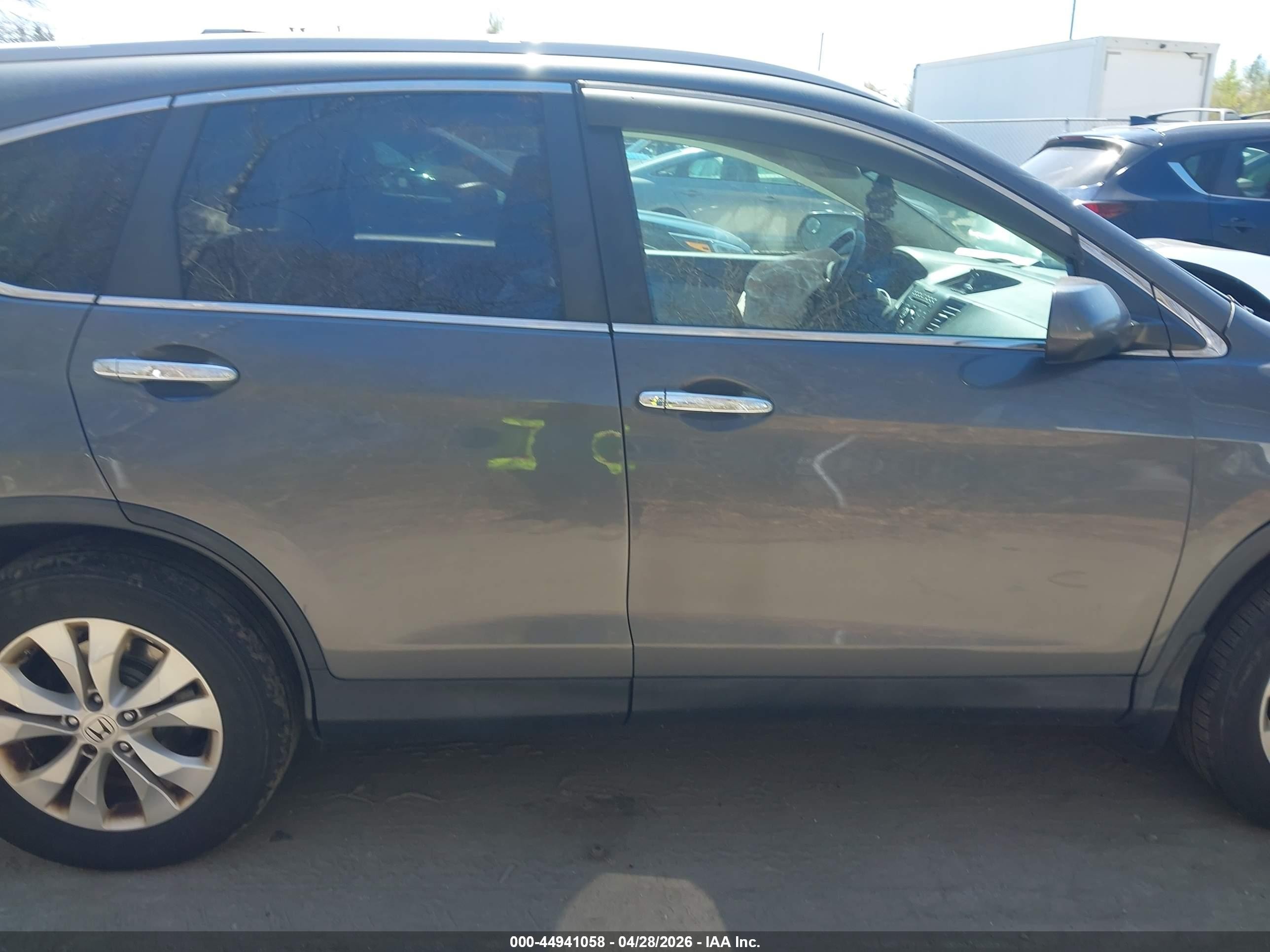 2013 Honda Cr-v Ex-l Серый vin: 2HKRM4H7XDH628631