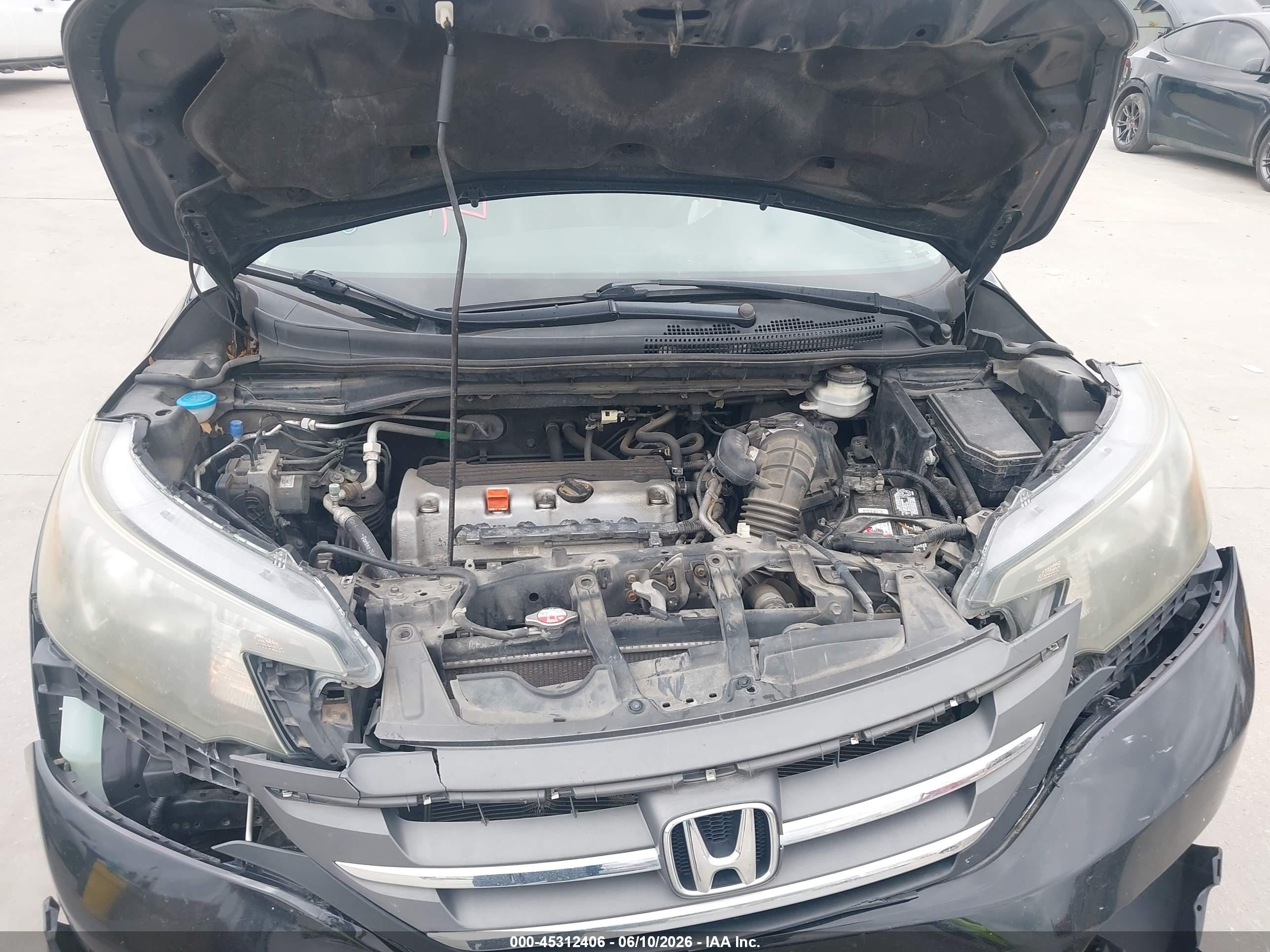 2013 Honda Cr-v Ex-l Black vin: 2HKRM4H7XDH682401