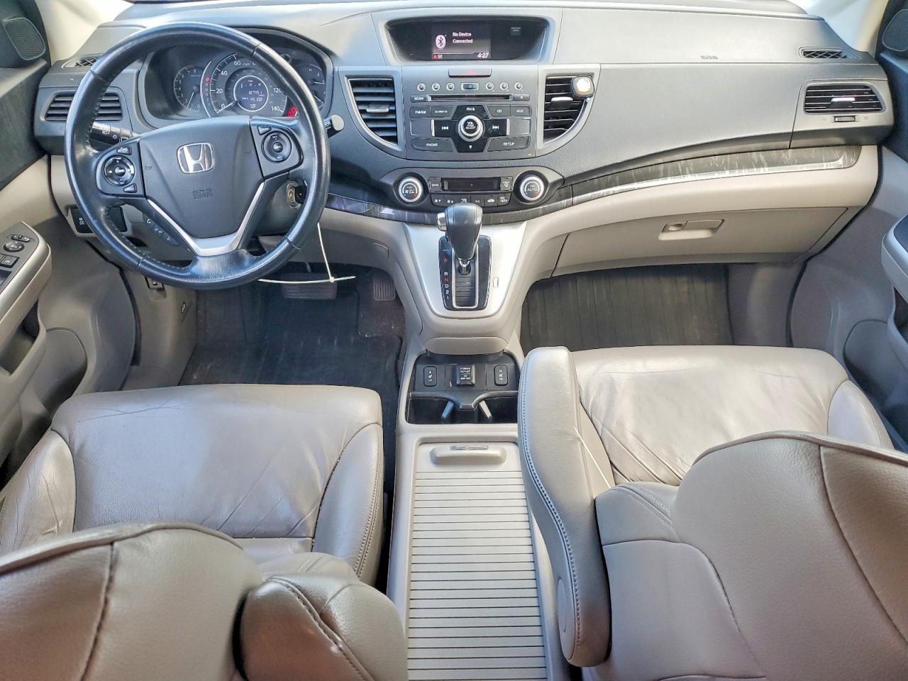 2013 Honda Cr-v Exl Gray vin: 2HKRM4H7XDH695035